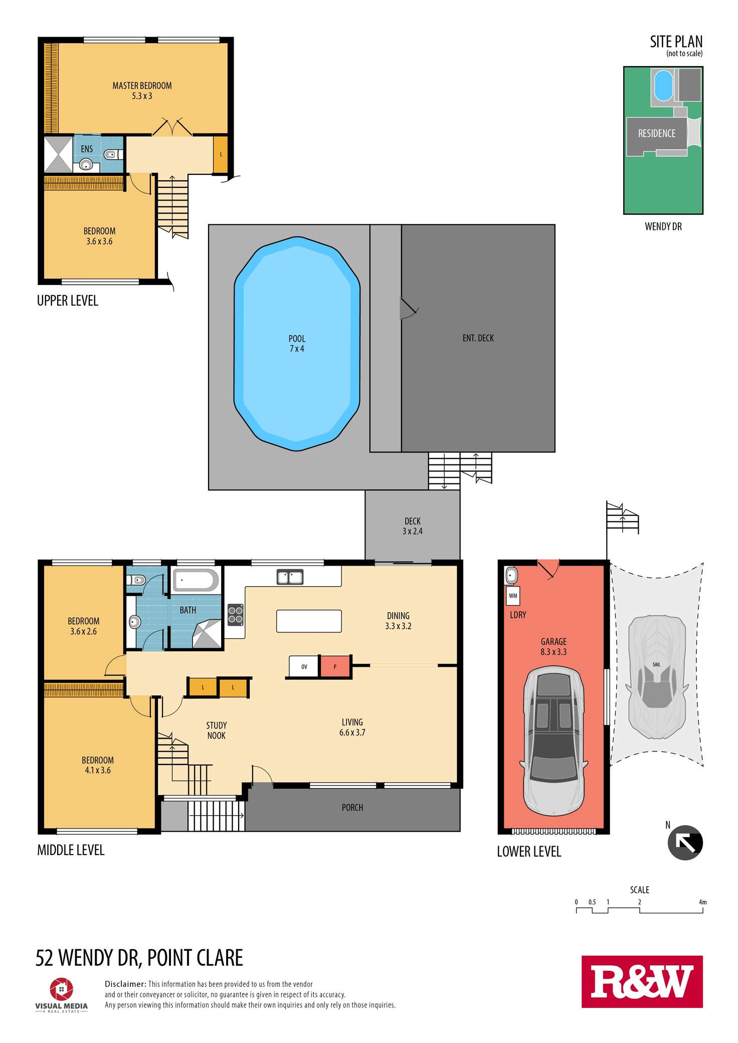 Floorplan of Homely house listing, 52 Wendy Drive, Point Clare NSW 2250