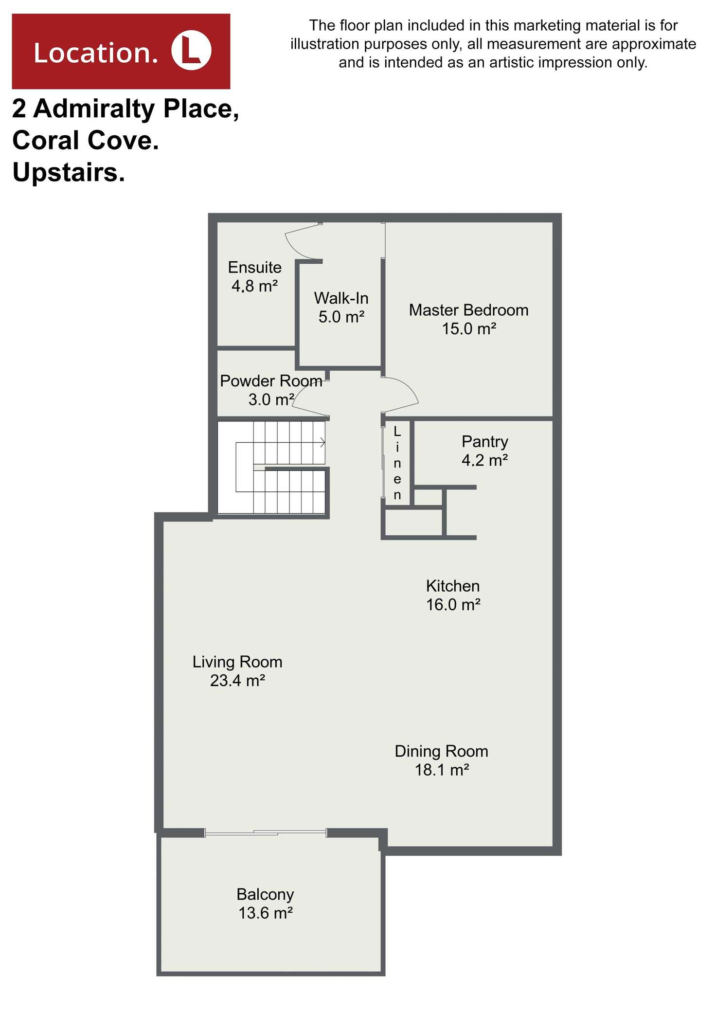 Floorplan of Homely house listing, 2 Admiralty Place, Coral Cove QLD 4670