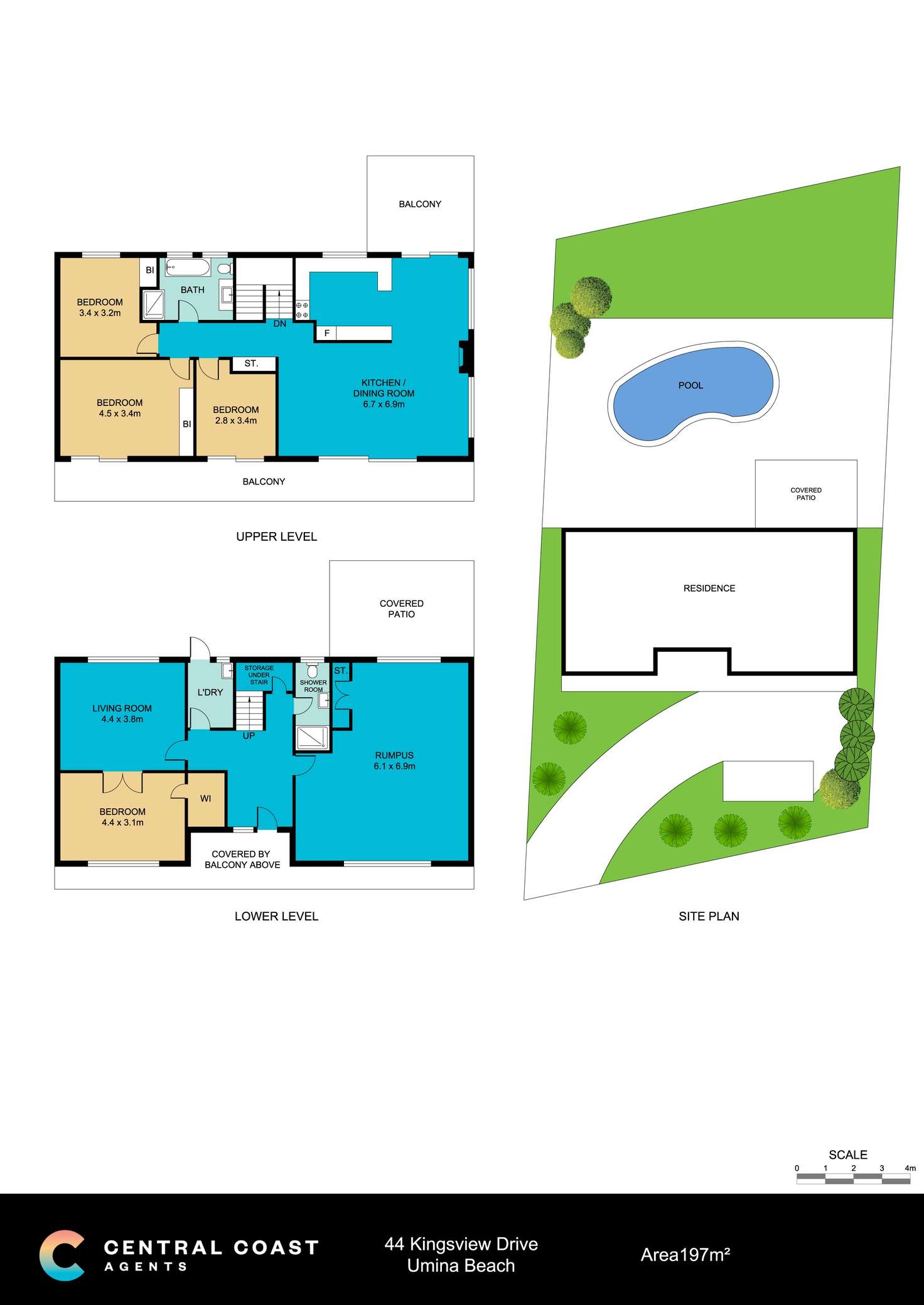 Floorplan of Homely house listing, 44 Kingsview Dr, Umina Beach NSW 2257