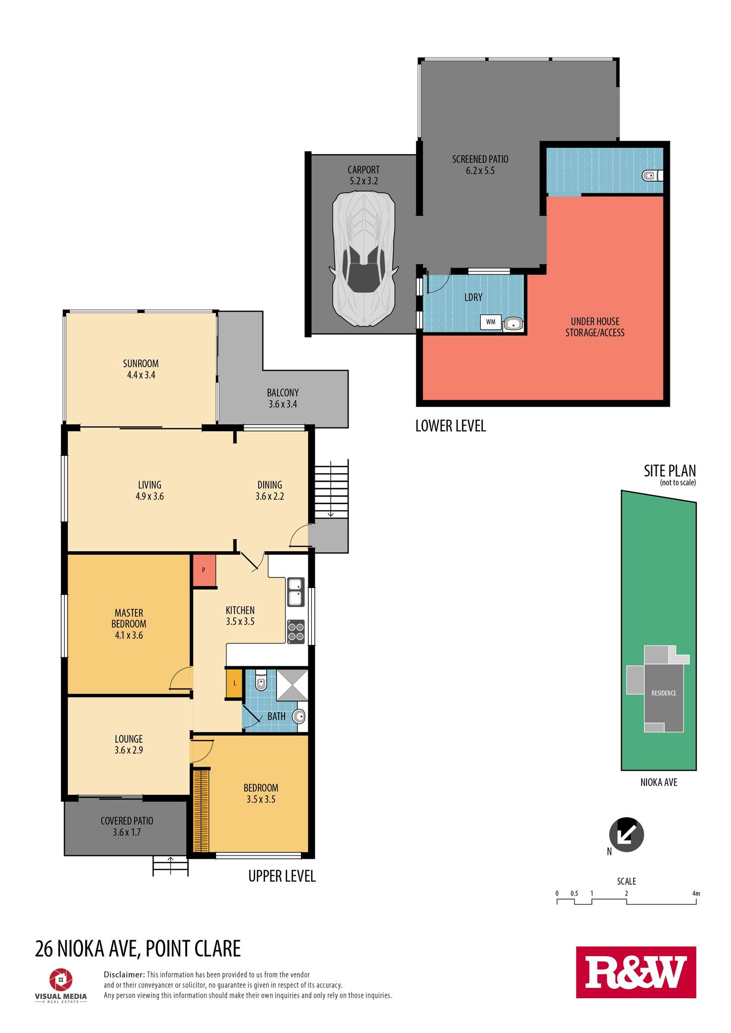 Floorplan of Homely house listing, 26 Nioka Avenue, Point Clare NSW 2250