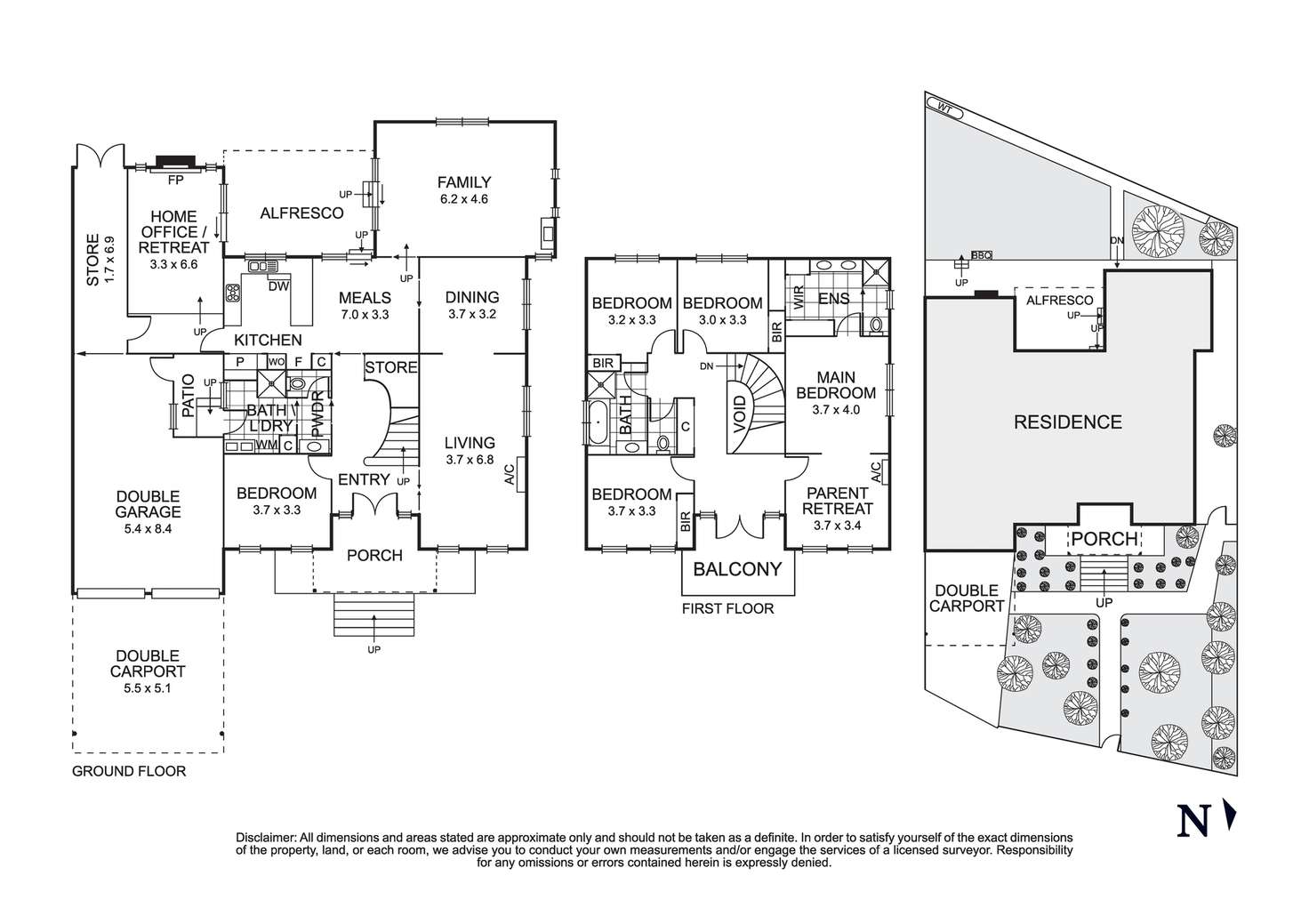 Floorplan of Homely house listing, 5 Maple Court, Keilor VIC 3036