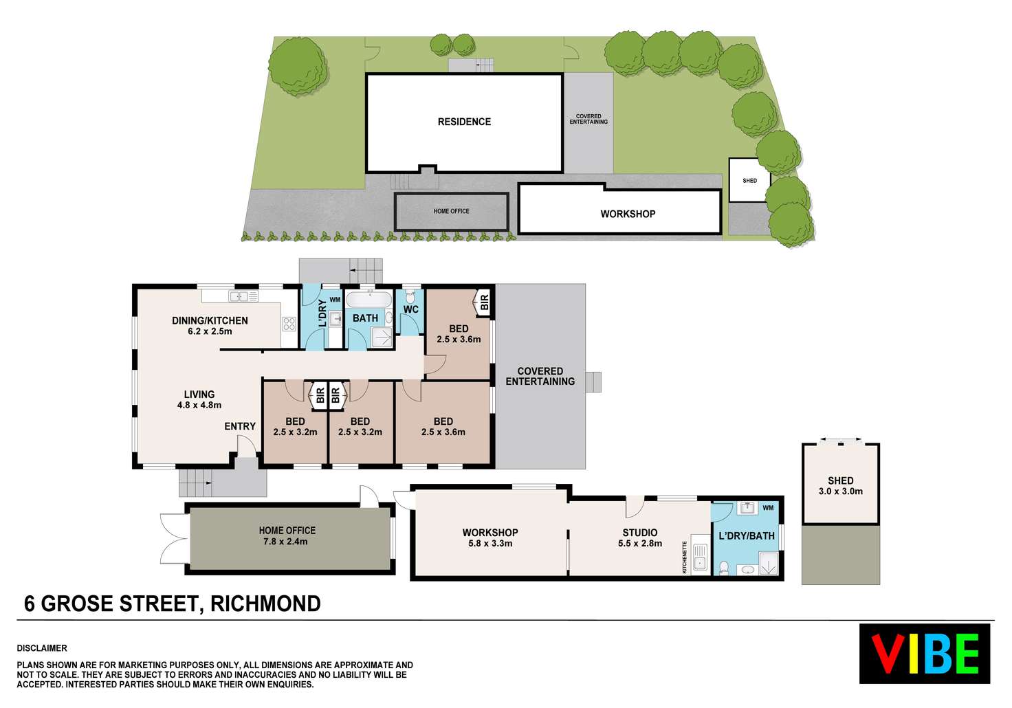 Floorplan of Homely house listing, 6 Grose Street, Richmond NSW 2753