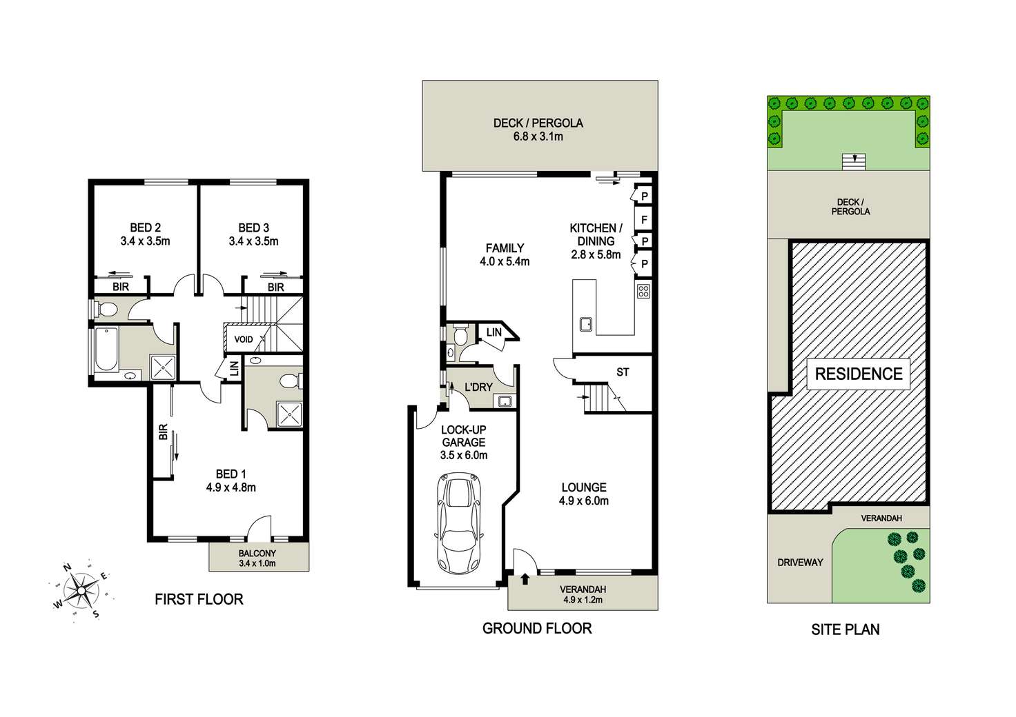 Floorplan of Homely house listing, 9 Hester Way, Beaumont Hills NSW 2155