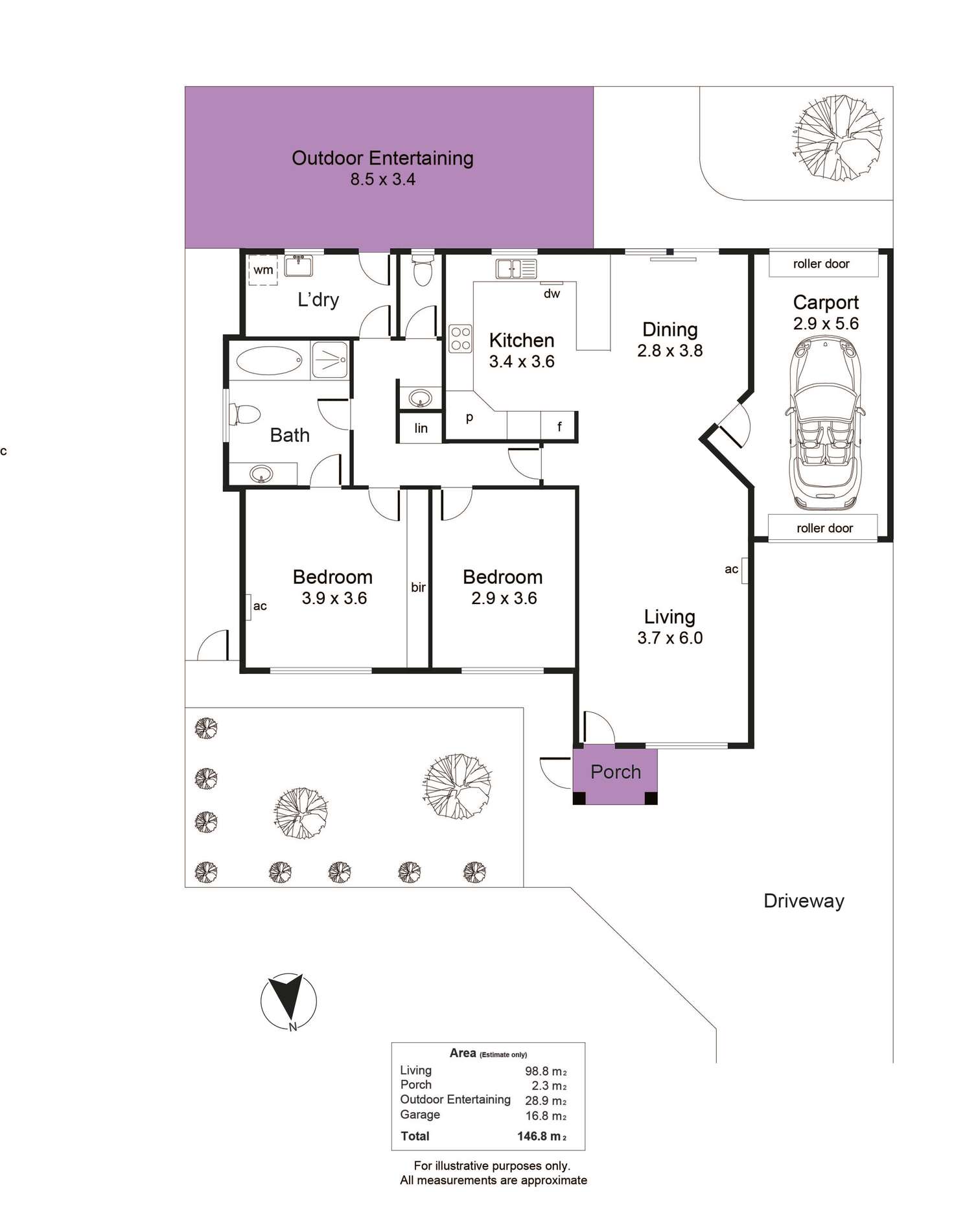Floorplan of Homely house listing, 2A Hambledon Road, Campbelltown SA 5074