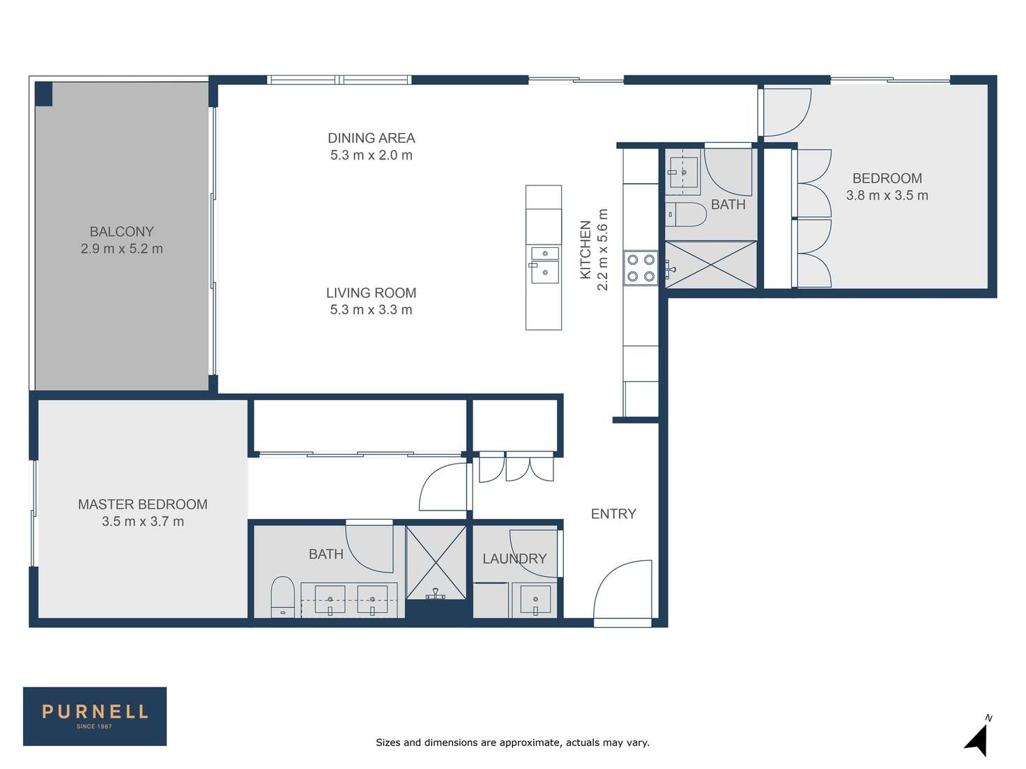 Floorplan of Homely apartment listing, 15/6 Trevillian Quay, Kingston ACT 2604