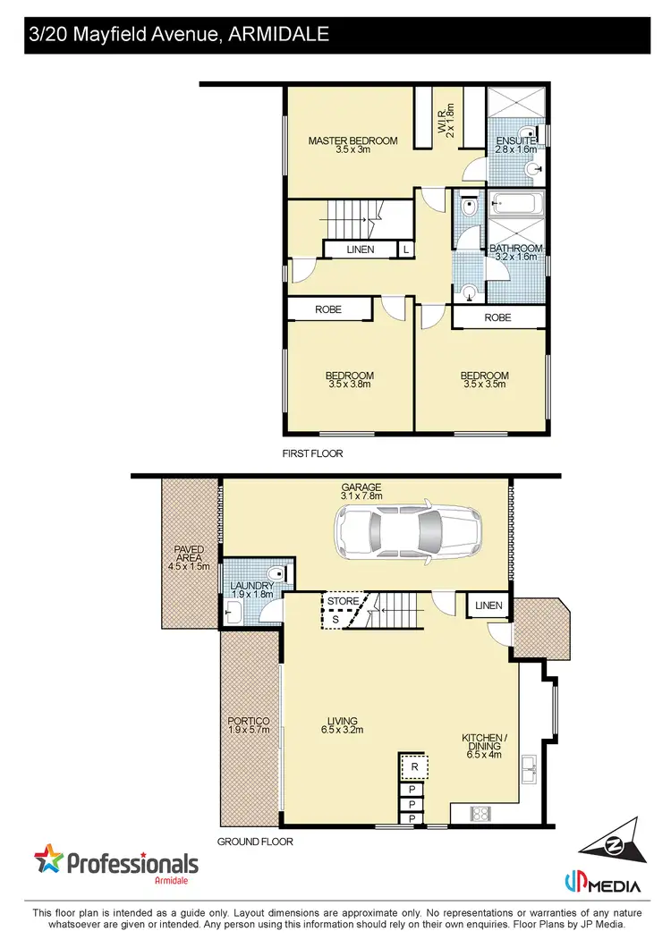 Floorplan of Homely unit listing, 3/20 Mayfield Avenue, Armidale NSW 2350