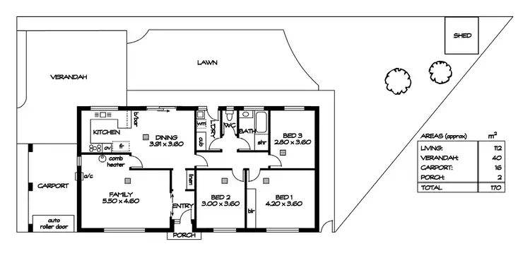Floorplan of Homely house listing, 2/14 Kincraig Crescent, Modbury SA 5092