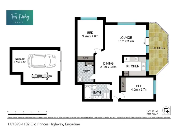 Floorplan of Homely apartment listing, 17/1098-1102 Old Princes Highway, Engadine NSW 2233