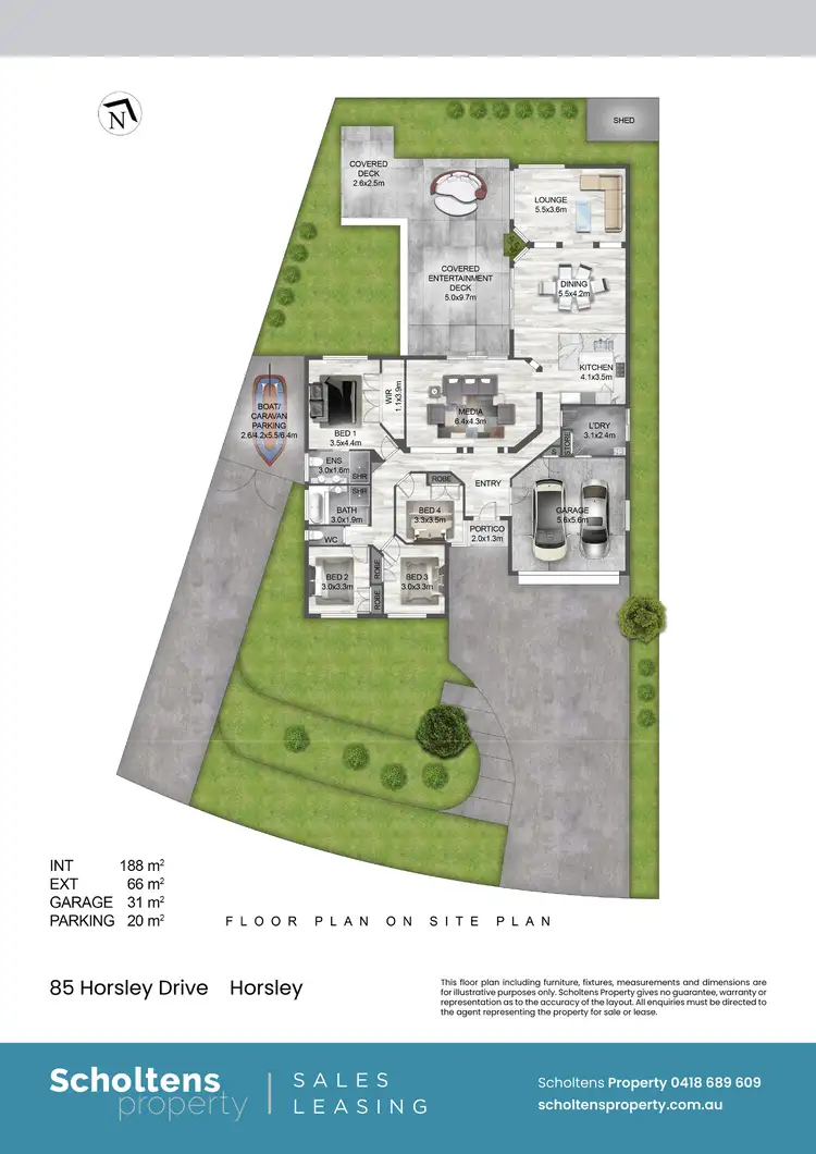 Floorplan of Homely house listing, 85 Horsley Drive, Horsley NSW 2530