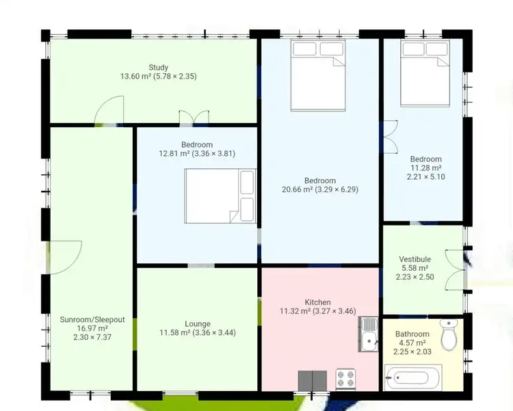 Floorplan of Homely house listing, 22 Don Street, Wowan QLD 4702