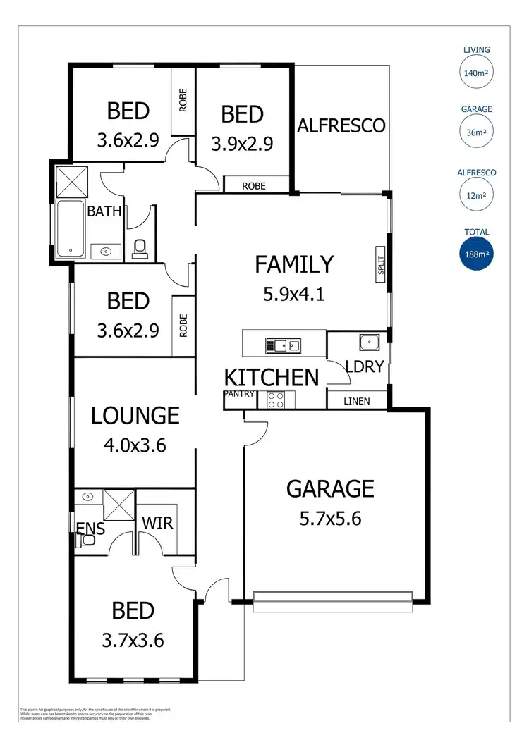 Floorplan of Homely house listing, 19 Pfitzner Close, Murray Bridge SA 5253