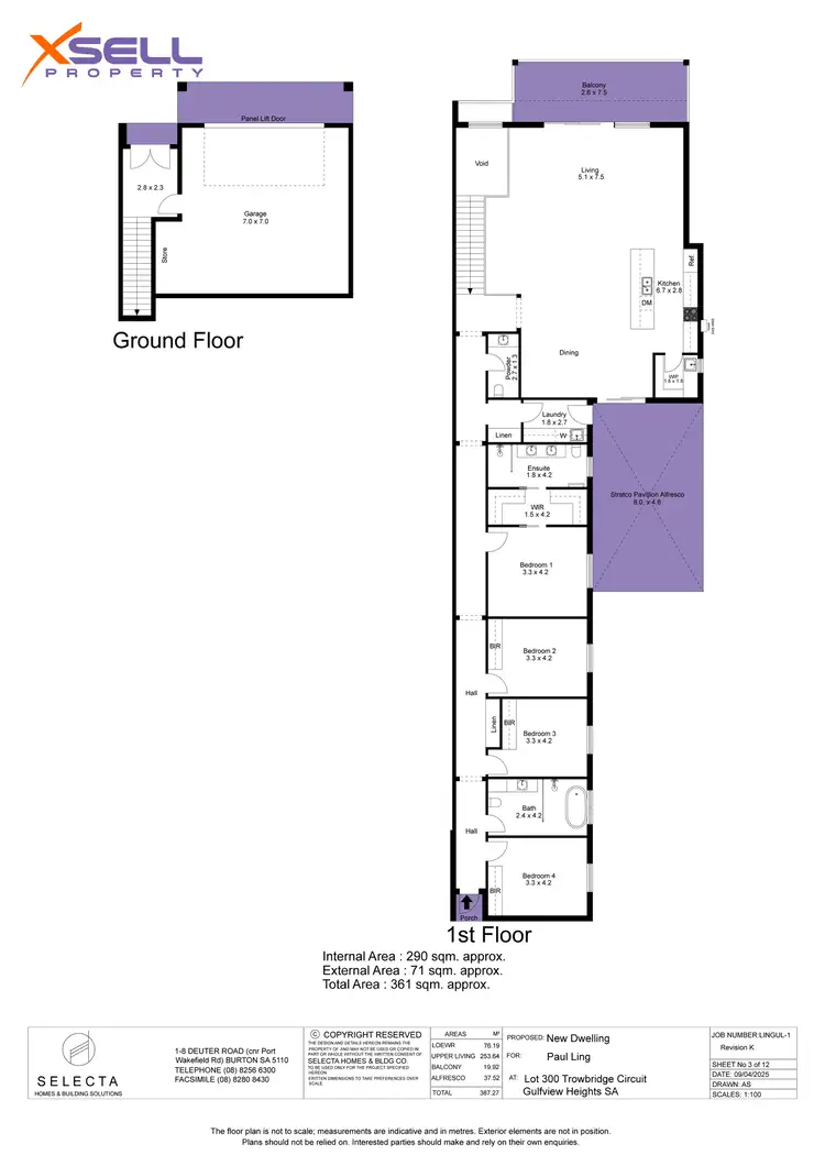 Floorplan of Homely house listing, 20a Trowbridge circuit, Gulfview Heights SA 5096