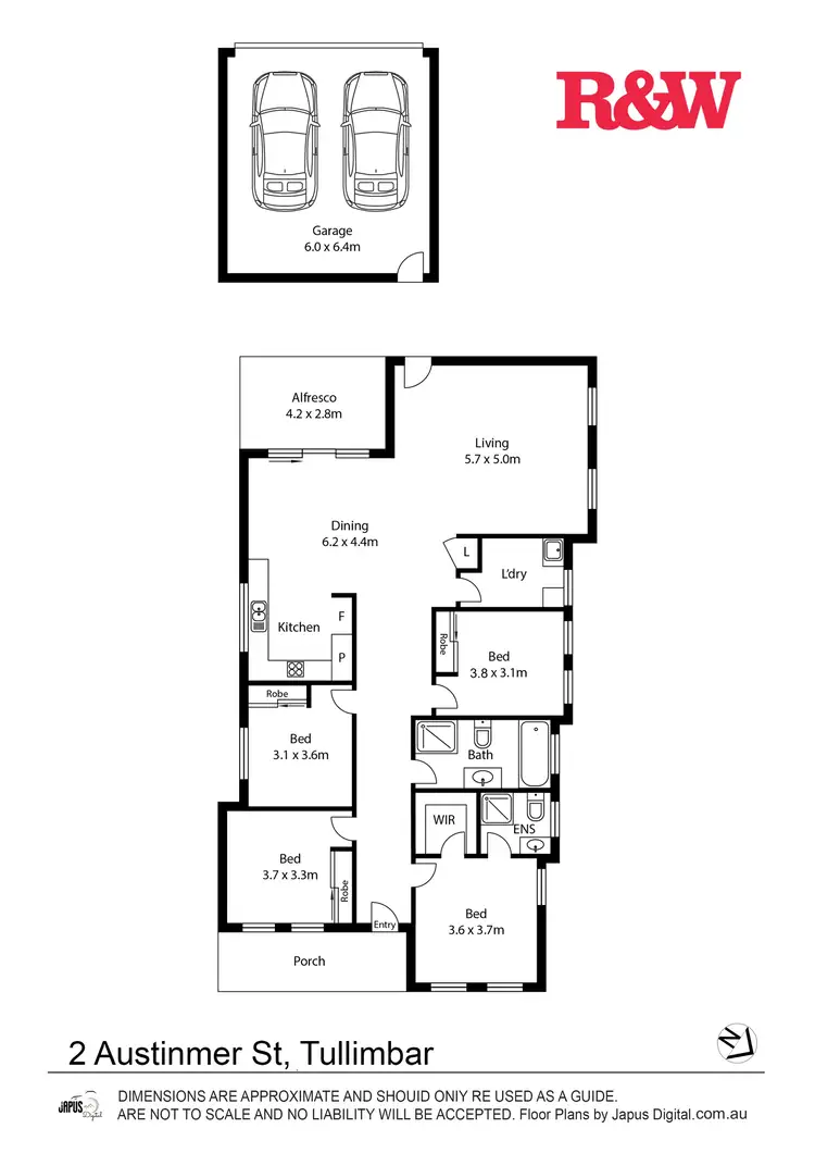 Floorplan of Homely house listing, 2 Austinmer St, Tullimbar NSW 2527