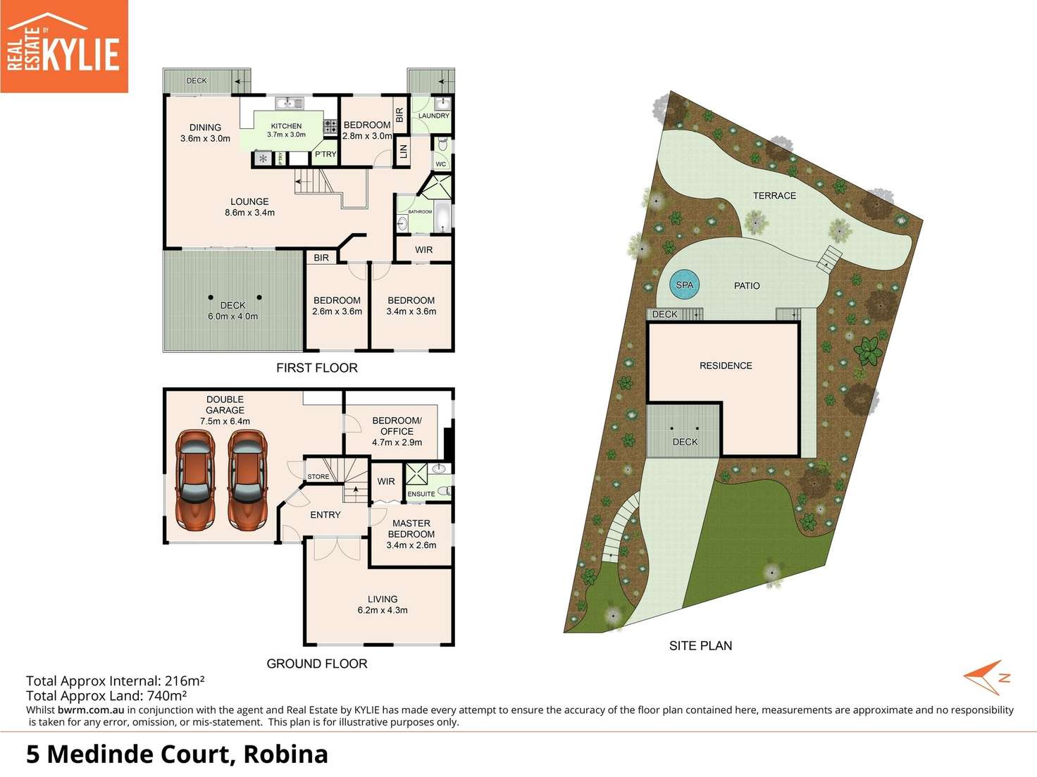 Floorplan of Homely house listing, 5 Medinde Court, Robina QLD 4226