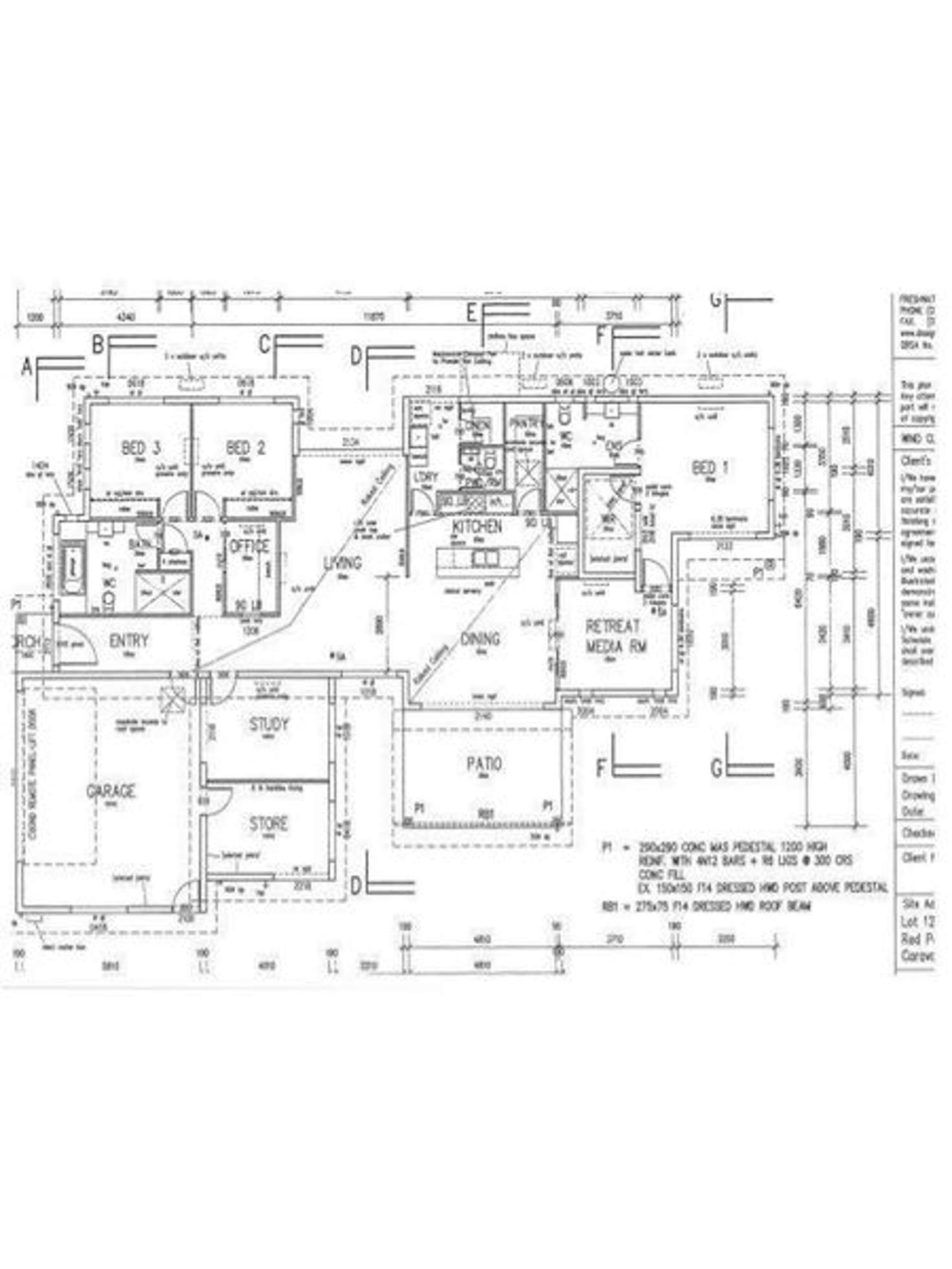 Floorplan of Homely house listing, 47 Red Peak Bvd, Caravonica QLD 4878