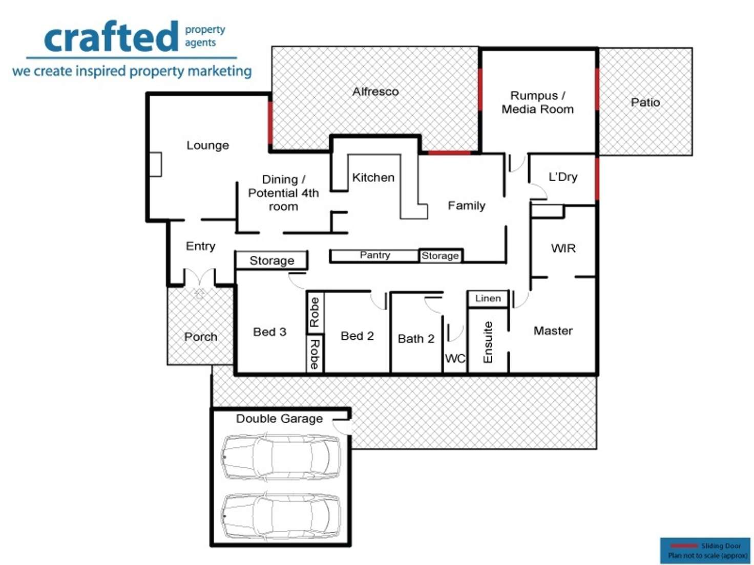 Floorplan of Homely acreageSemiRural listing, 114 Forestdale Drive, Forestdale QLD 4118