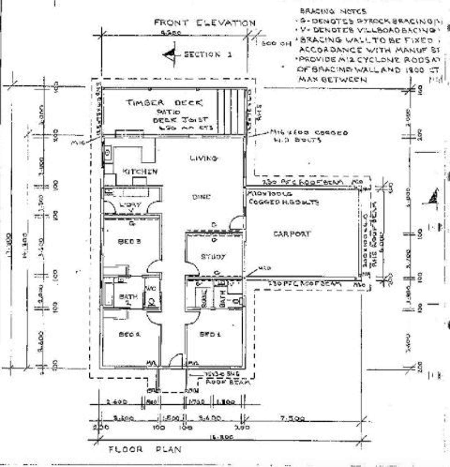 Floorplan of Homely house listing, 2 The Boulevard, South Mission Beach QLD 4852