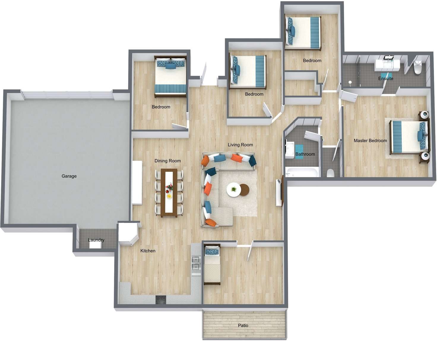 Floorplan of Homely house listing, 12 Mia Street, Kewarra Beach QLD 4879