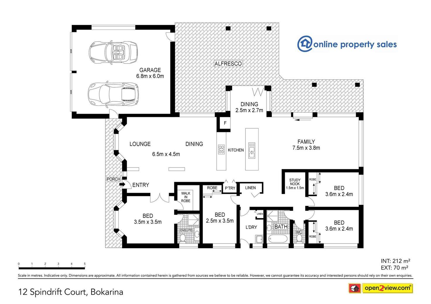 Floorplan of Homely house listing, 12 Spindrift Court, Bokarina QLD 4575
