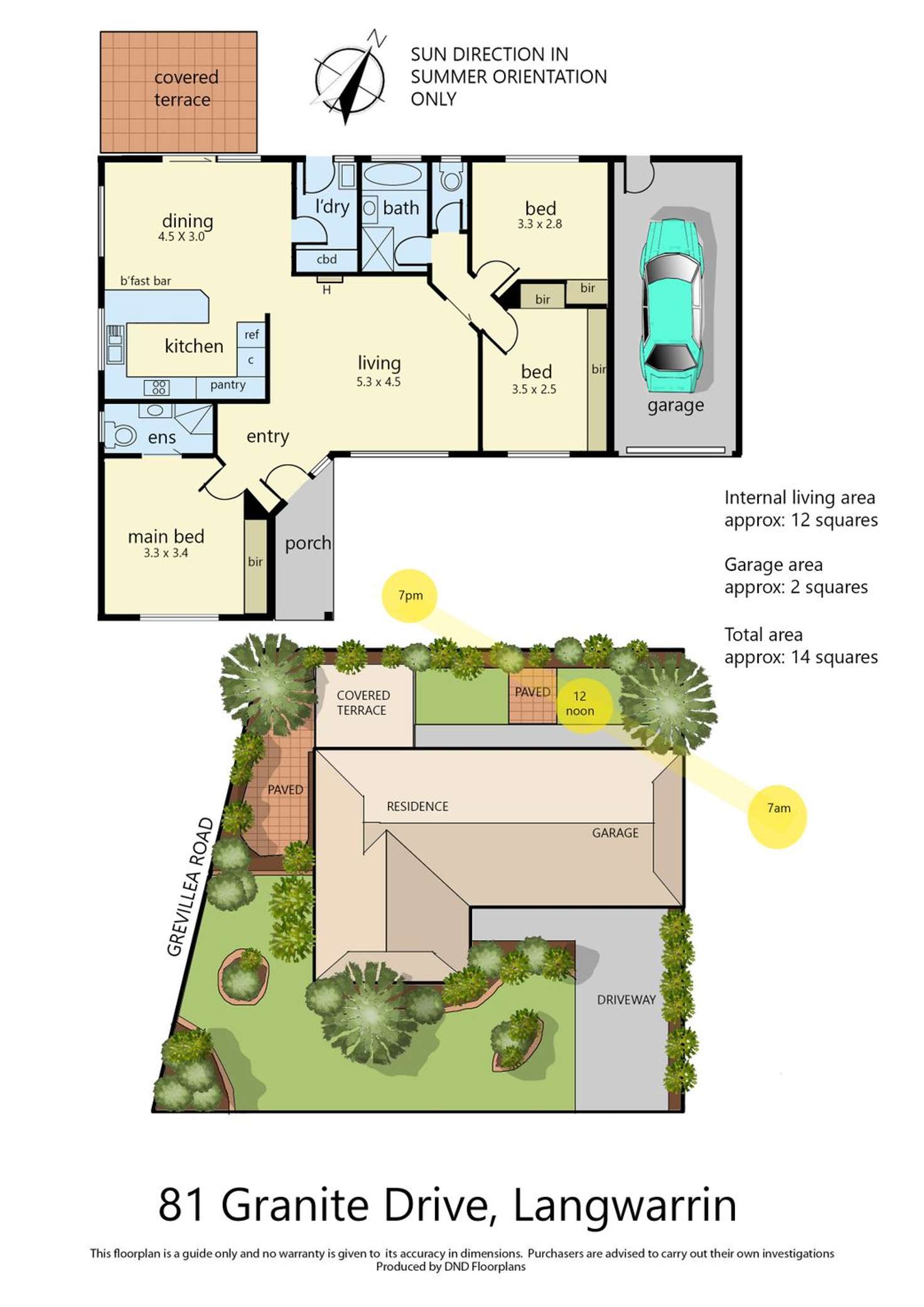 Floorplan of Homely house listing, 81 Granite Drive, Langwarrin VIC 3910