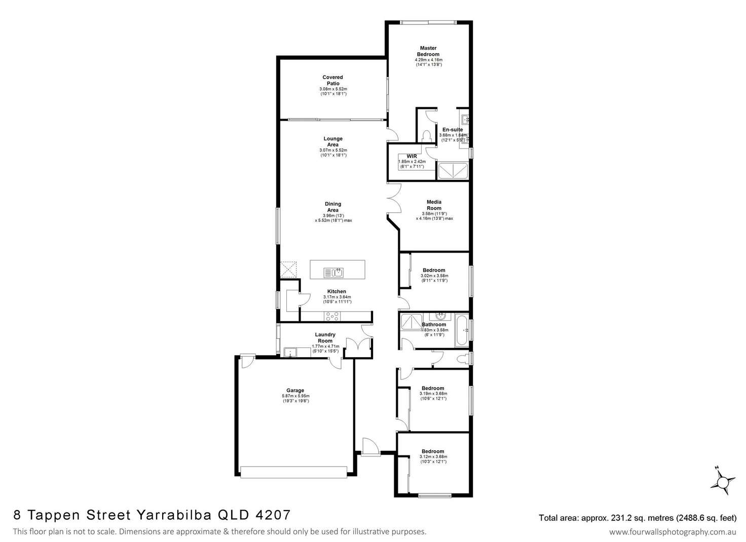 Floorplan of Homely house listing, 8 Tappen Street, Yarrabilba QLD 4207