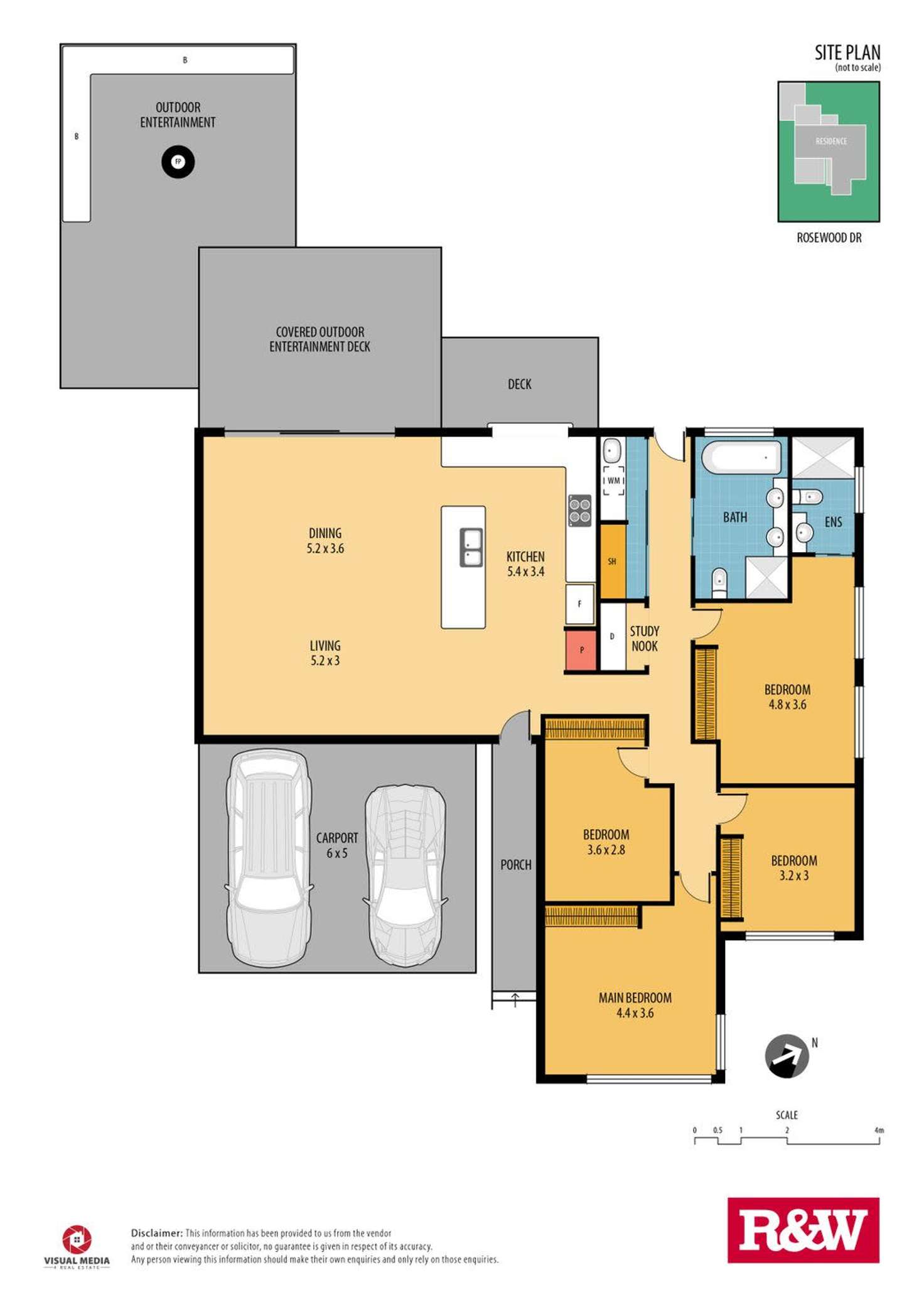 Floorplan of Homely house listing, 5 Rosewood Drive, Umina Beach NSW 2257