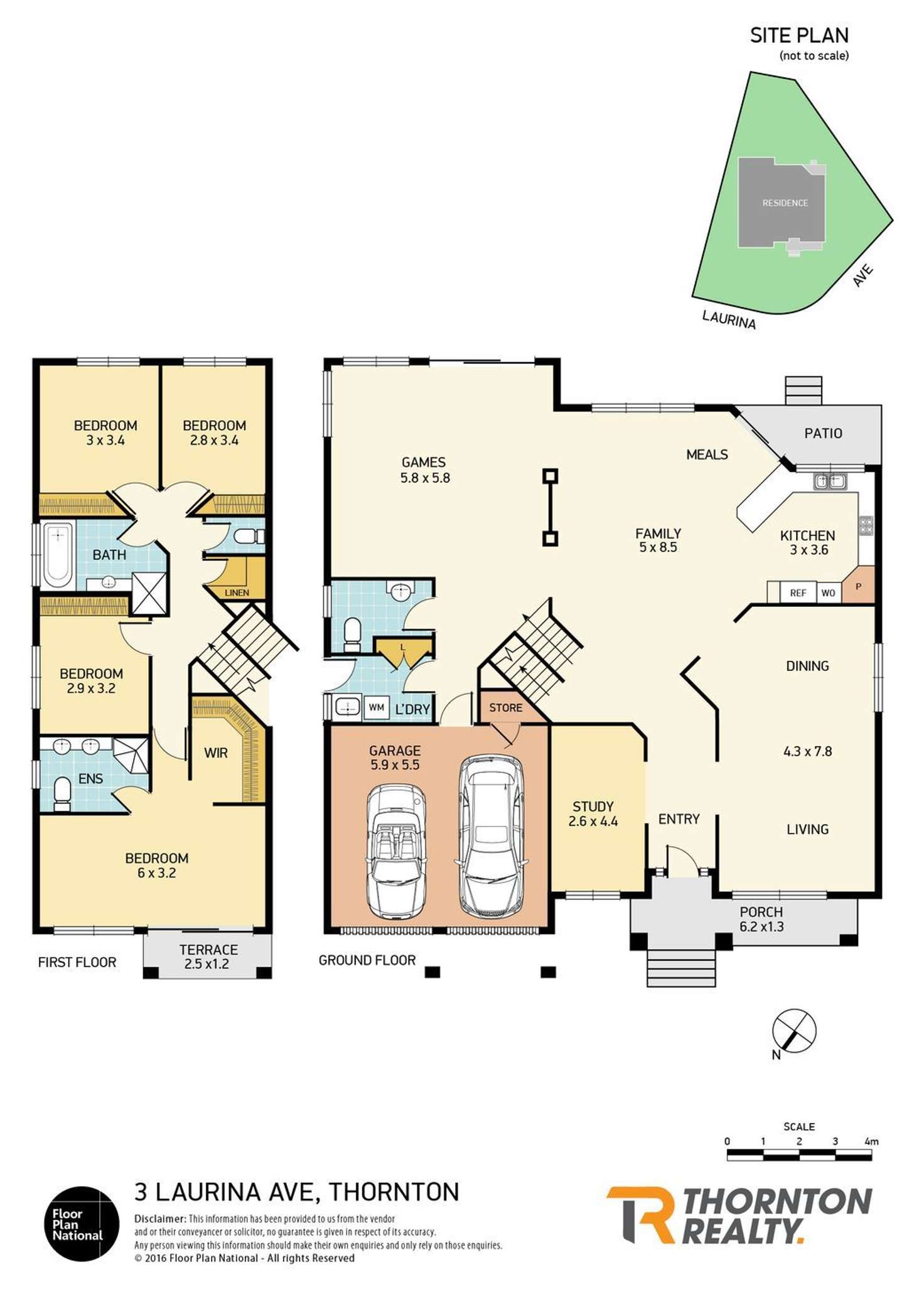 Floorplan of Homely house listing, 3 Laurina Avenue, Thornton NSW 2322