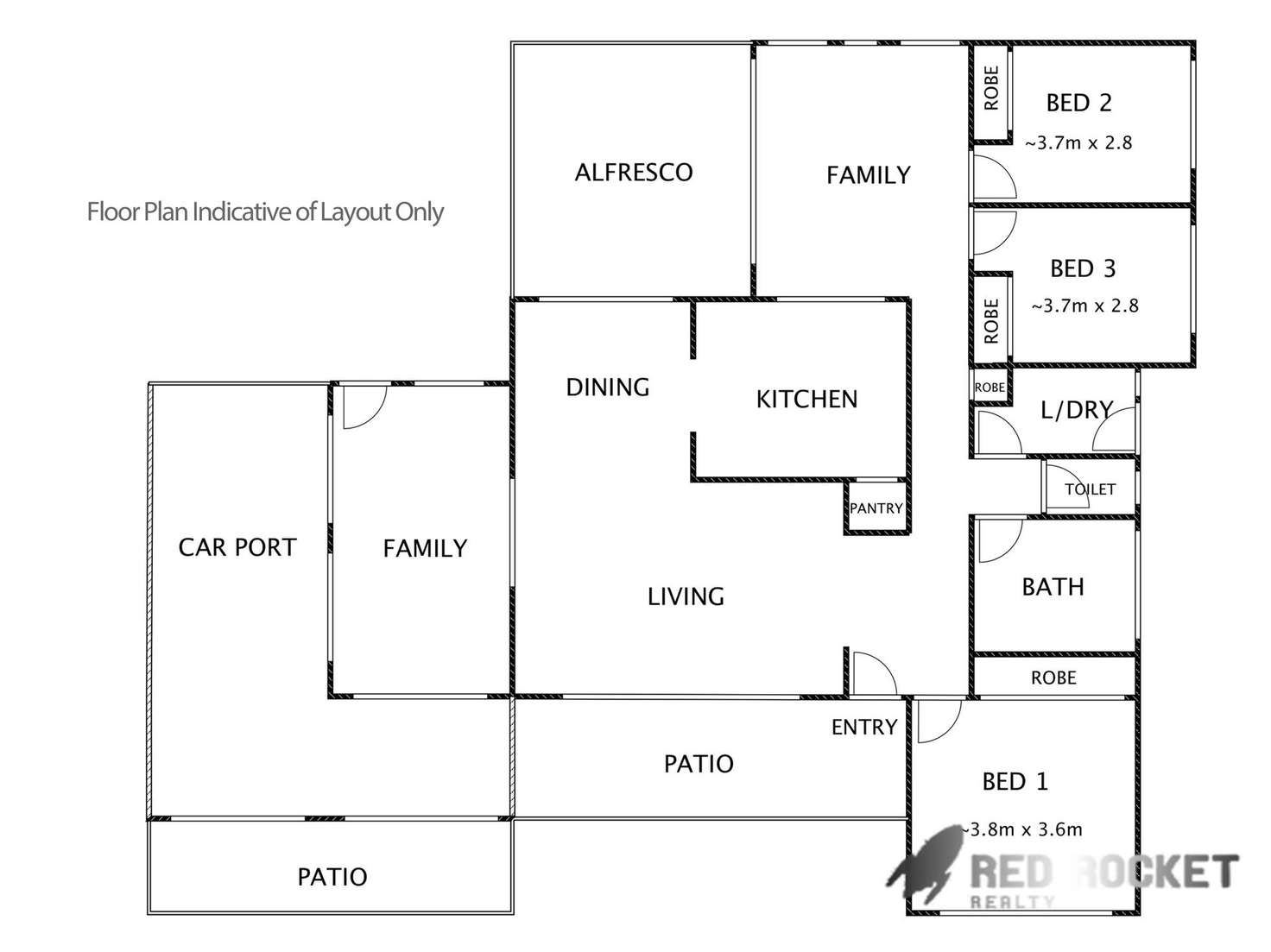 Floorplan of Homely house listing, 7 Springfield Crescent, Daisy Hill QLD 4127