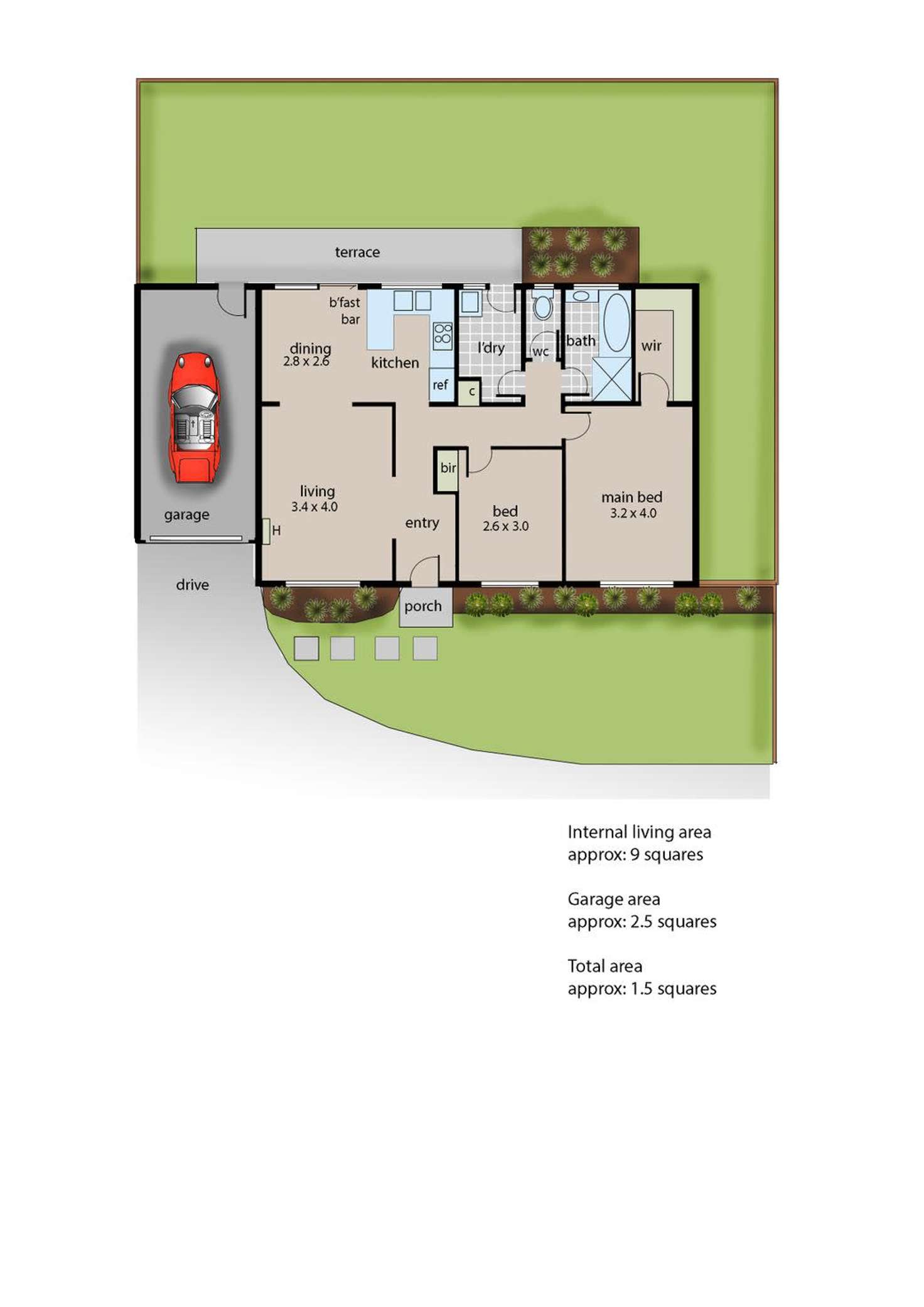 Floorplan of Homely unit listing, 11/44 Frank Street, Frankston VIC 3199