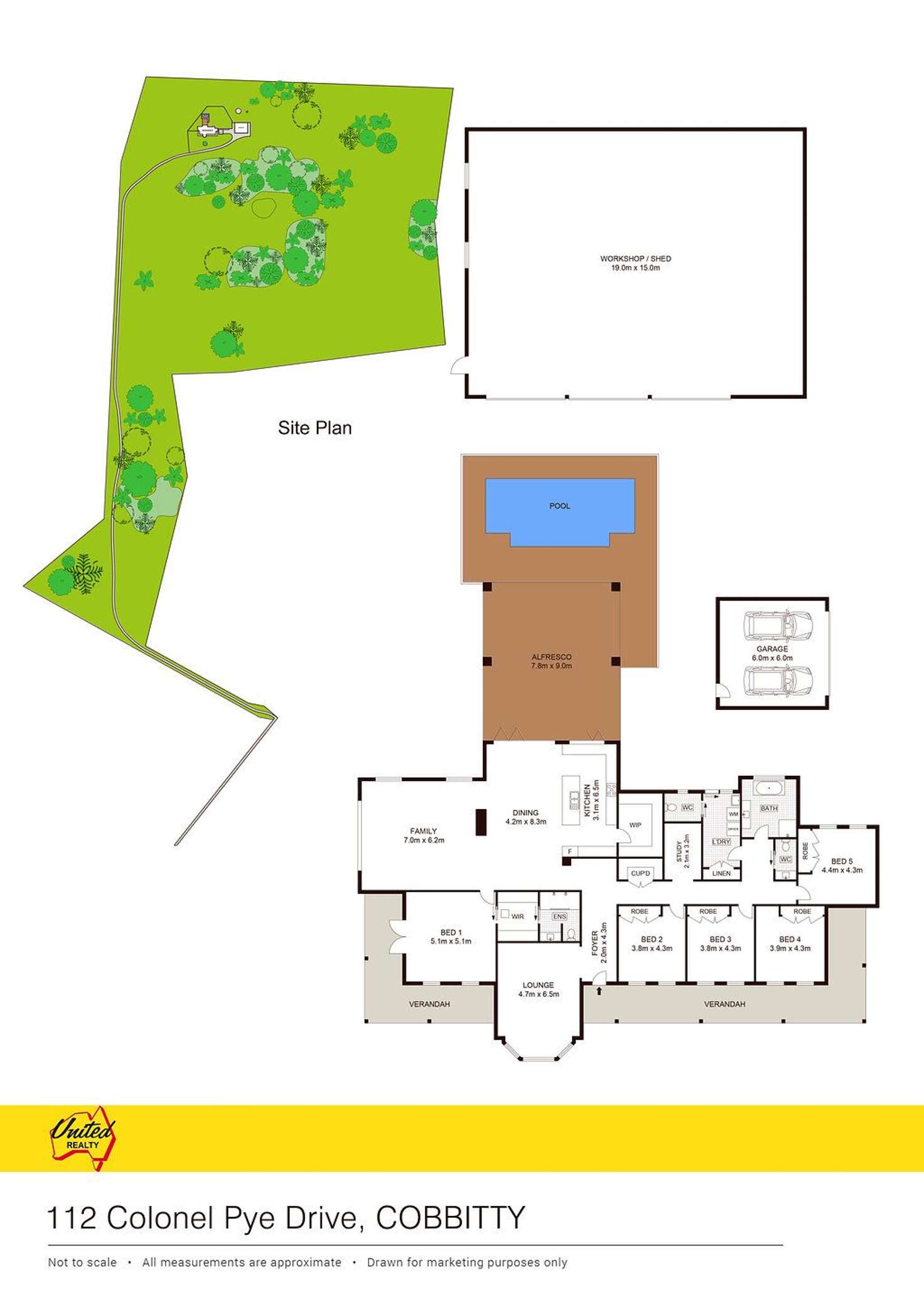 Floorplan of Homely house listing, 112 Colonel Pye Drive, Cobbitty NSW 2570
