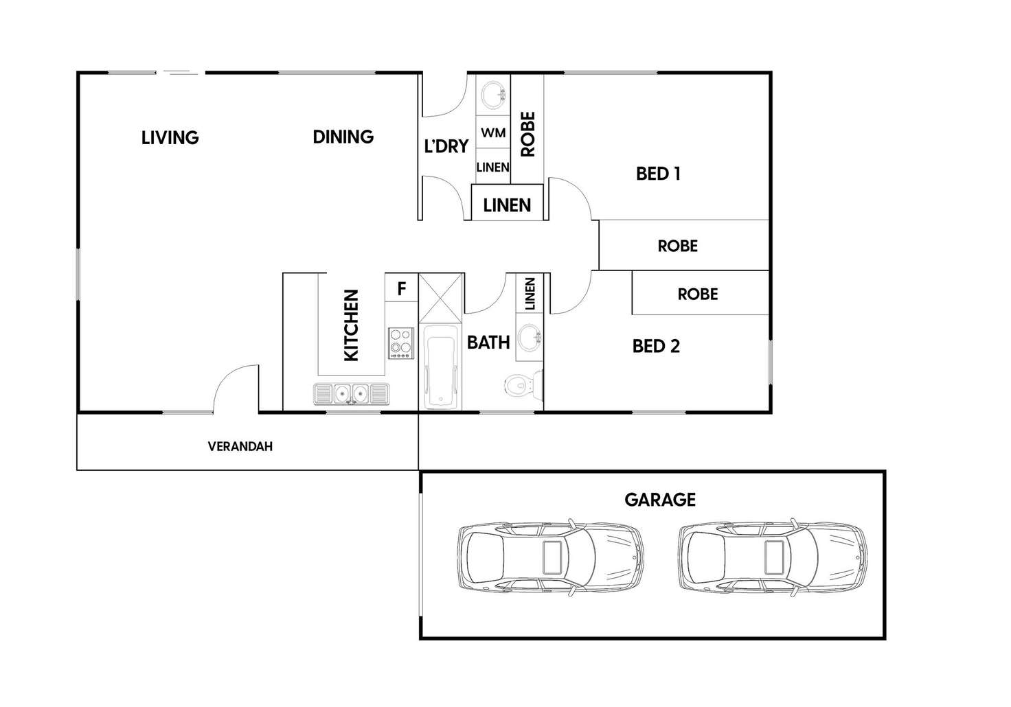 Floorplan of Homely house listing, 46 Bussau Close, Wanniassa ACT 2903