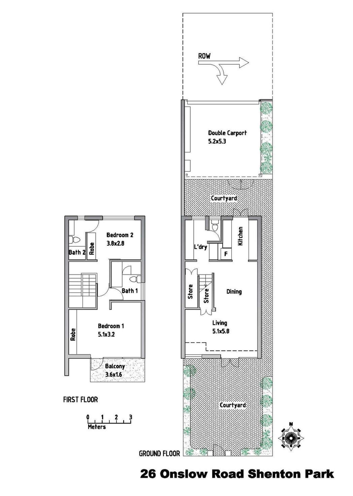 Floorplan of Homely house listing, 26 Onslow Road, Shenton Park WA 6008