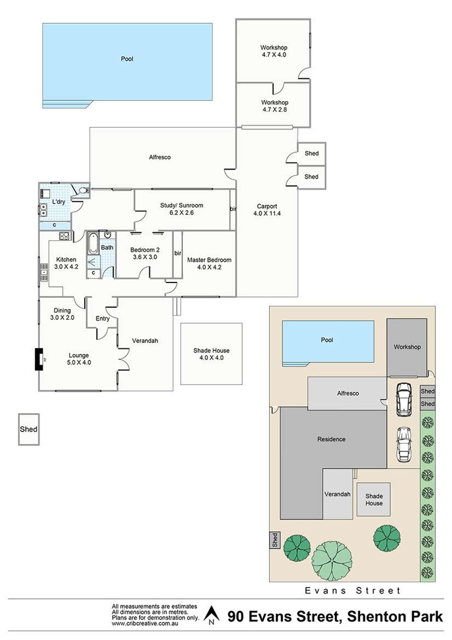 Floorplan of Homely house listing, 90 Evans Street, Shenton Park WA 6008