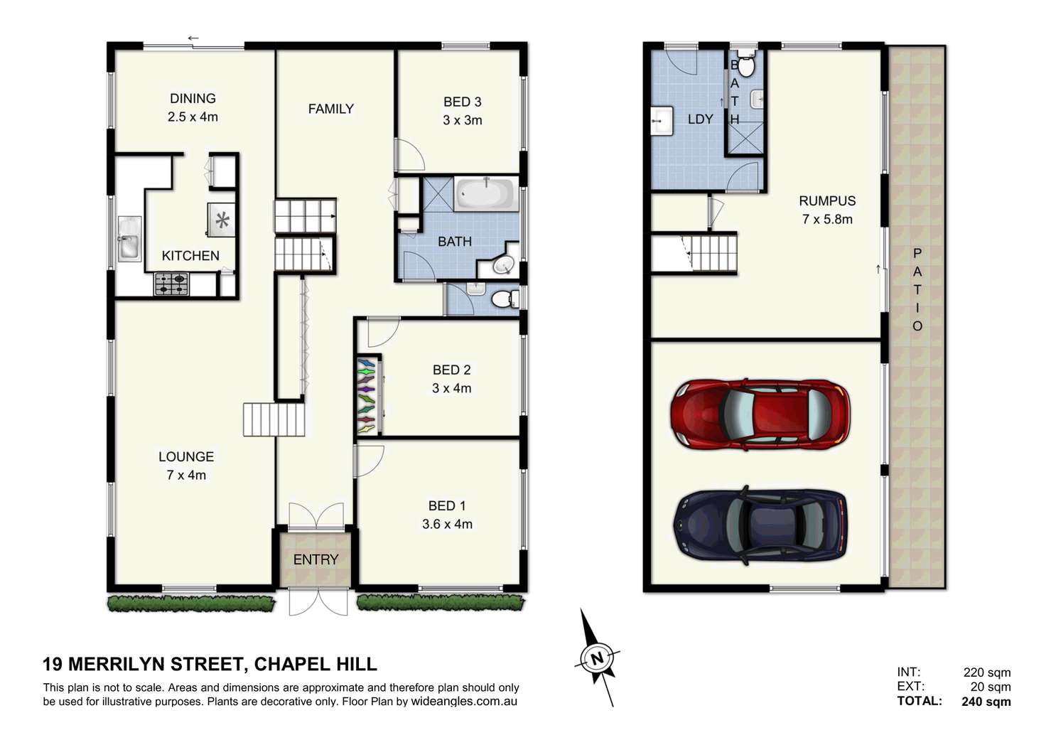 Floorplan of Homely house listing, 19 Merrilyn St, Chapel Hill QLD 4069