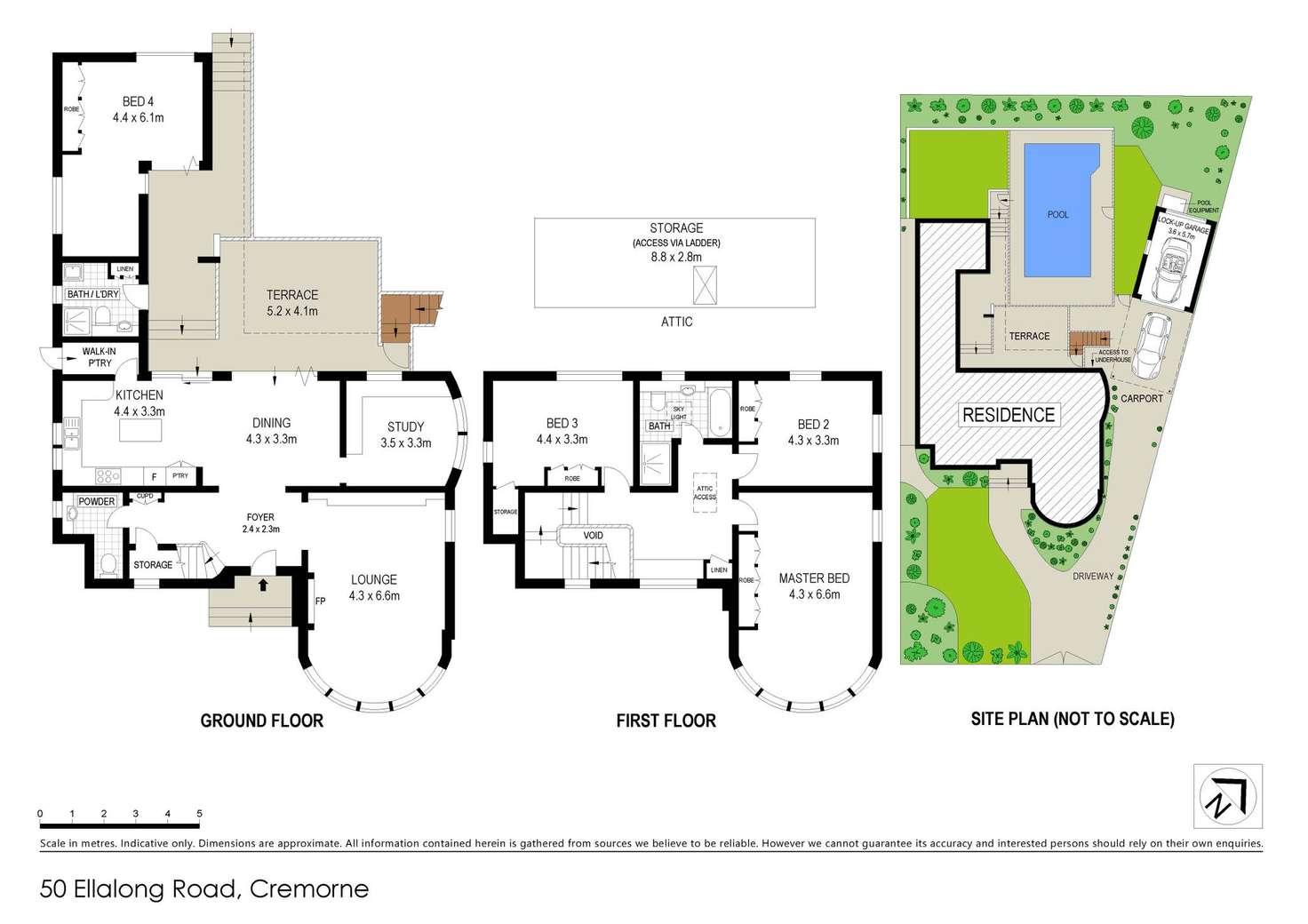 Floorplan of Homely house listing, 50 Ellalong Road, Cremorne NSW 2090
