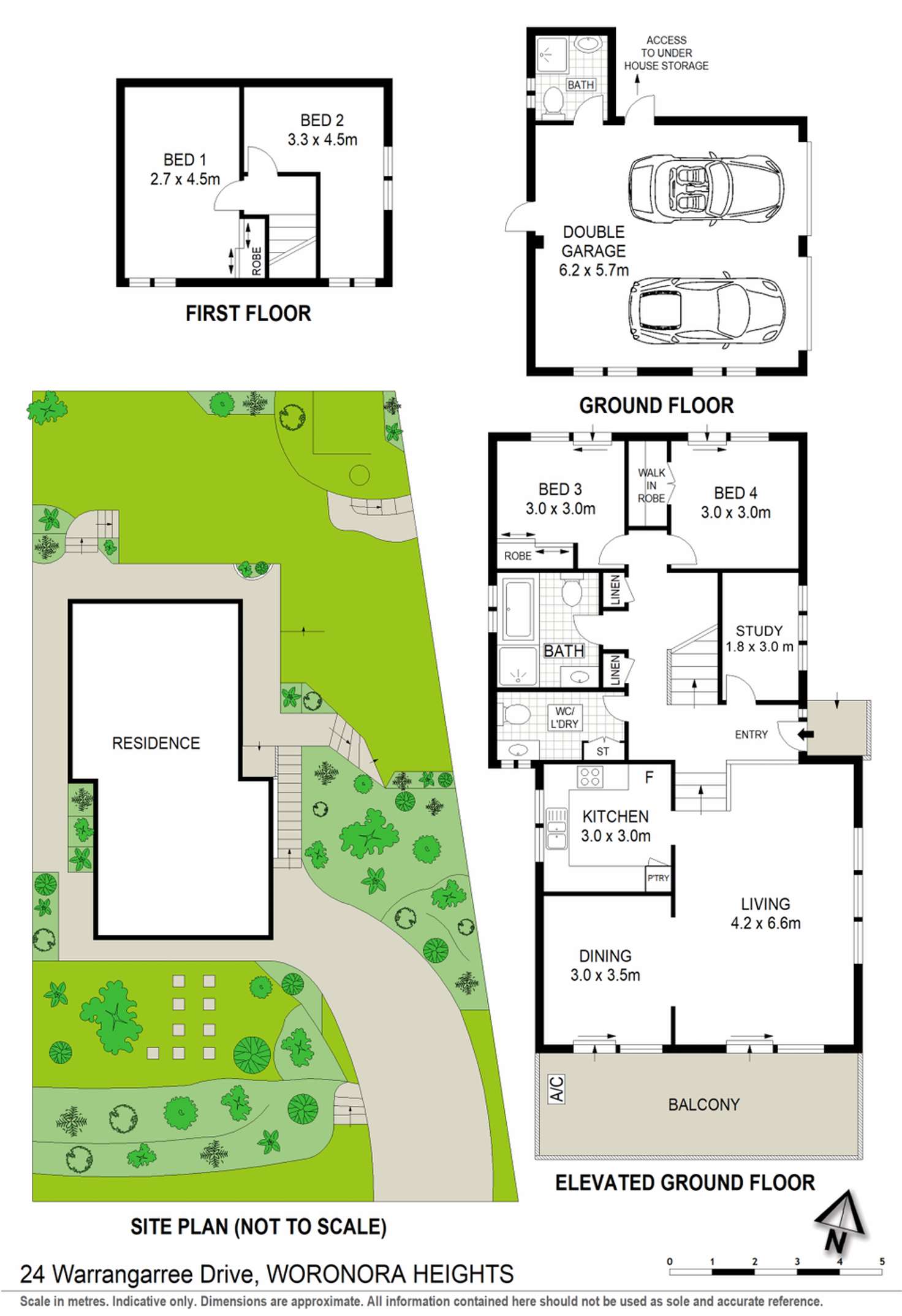 Floorplan of Homely house listing, 24 Warrangarree Drive, Woronora Heights NSW 2233