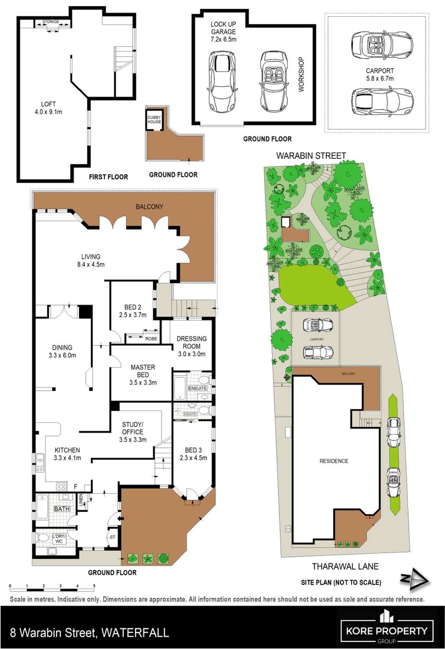 Floorplan of Homely house listing, 8 Warabin Street, Waterfall NSW 2233