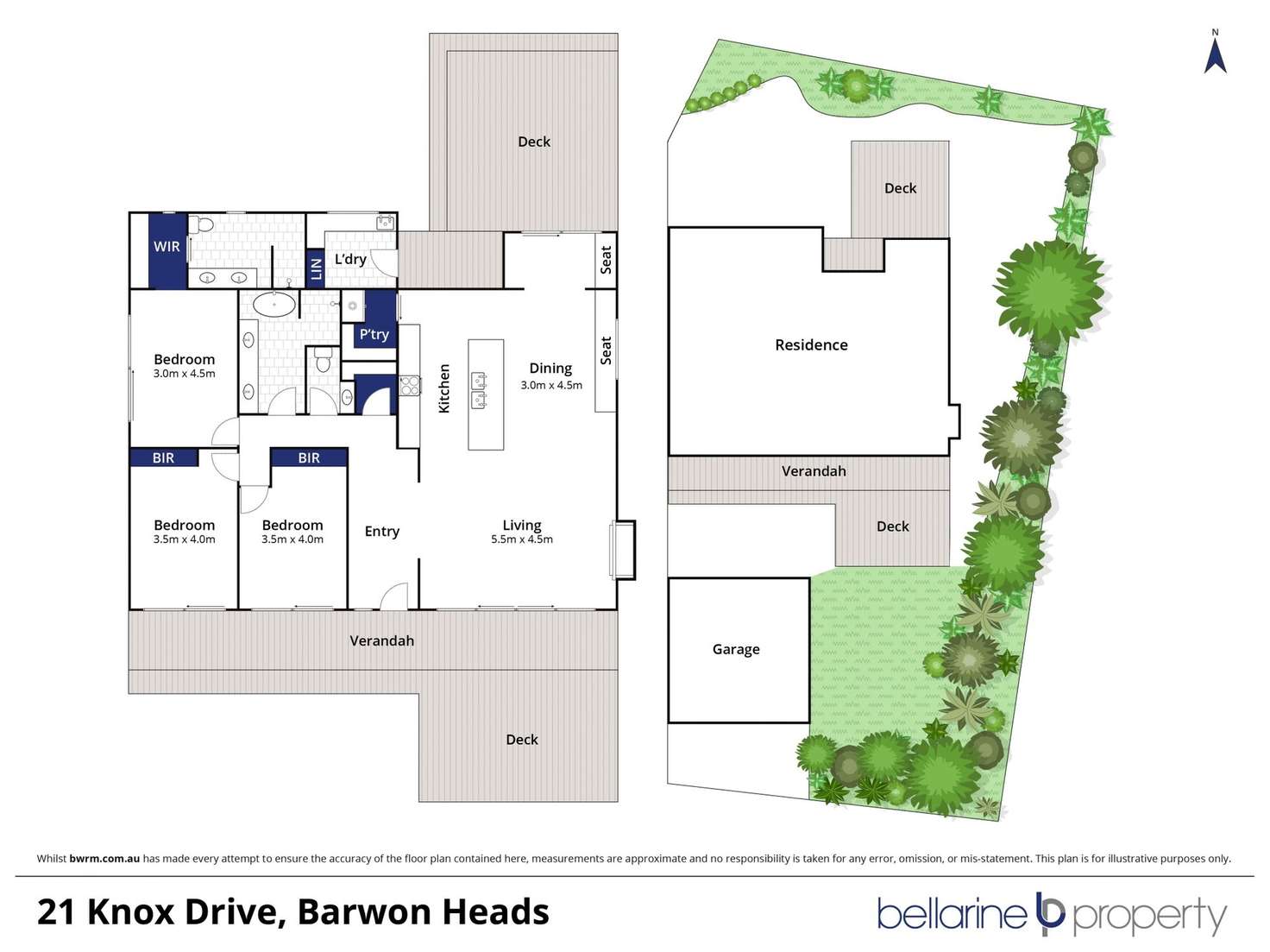 Floorplan of Homely house listing, 21 Knox Drive, Barwon Heads VIC 3227