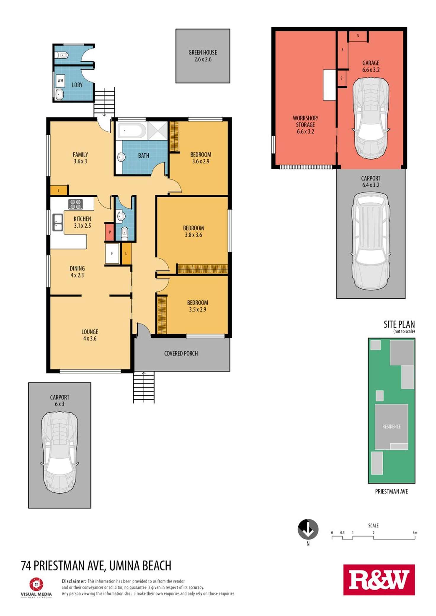 Floorplan of Homely house listing, 74 Priestman Avenue, Umina Beach NSW 2257