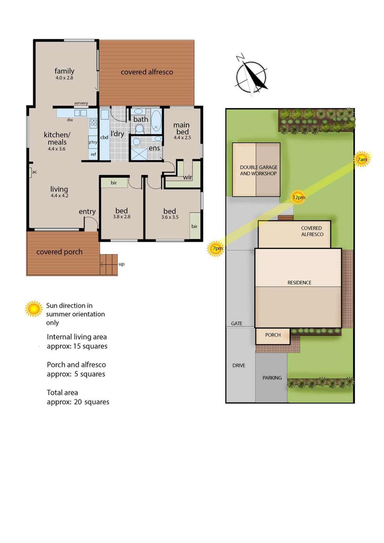Floorplan of Homely house listing, 13 Excelsior Drive, Frankston North VIC 3200