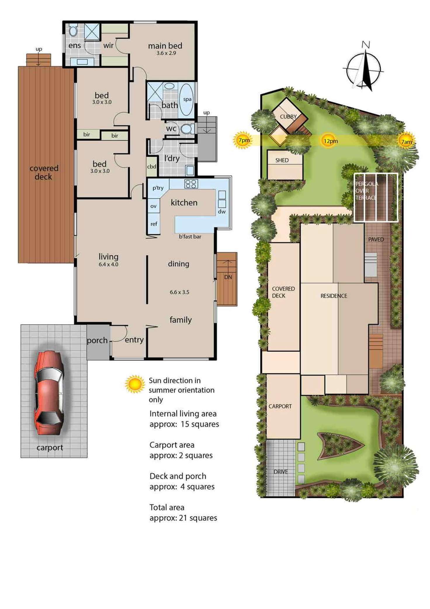 Floorplan of Homely house listing, 25 Panoramic Drive, Langwarrin VIC 3910