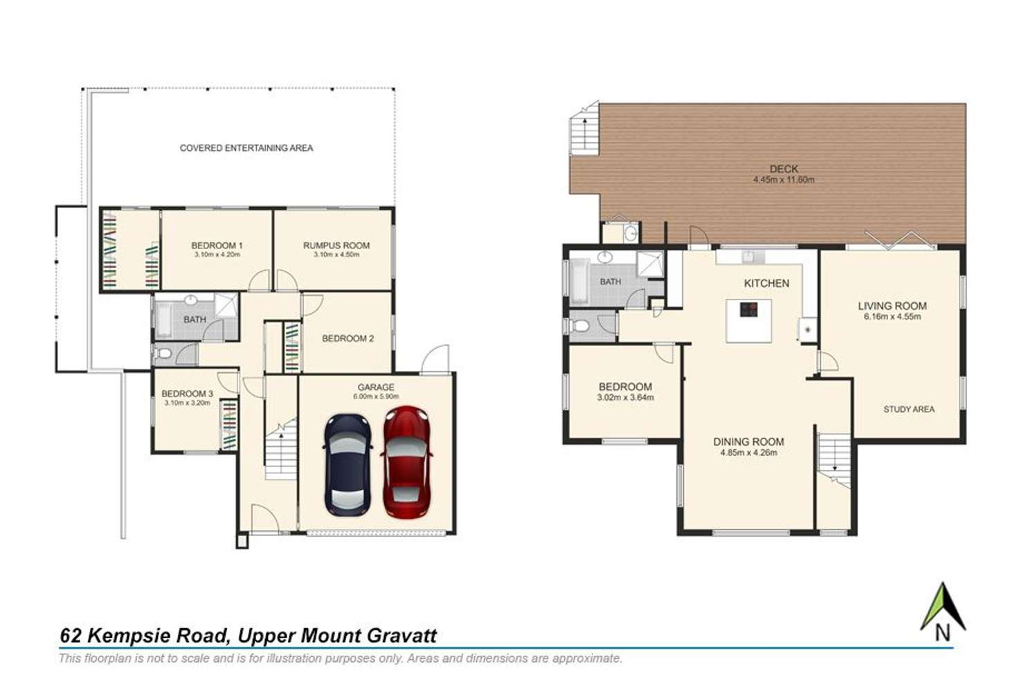 Floorplan of Homely house listing, 62 Kempsie Road, Upper Mount Gravatt QLD 4122
