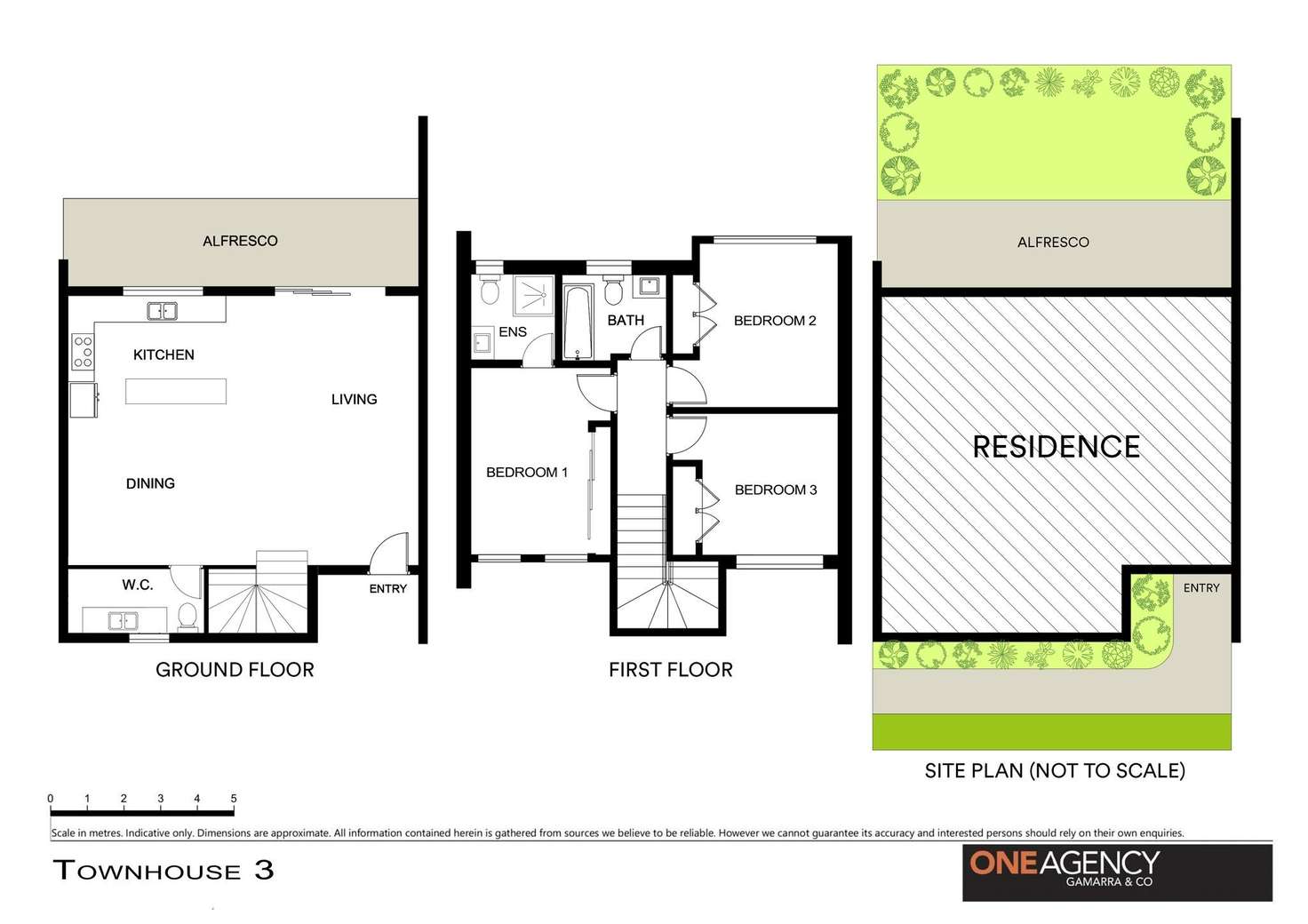Floorplan of Homely townhouse listing, 24 Blackwood Avenue, Casula NSW 2170