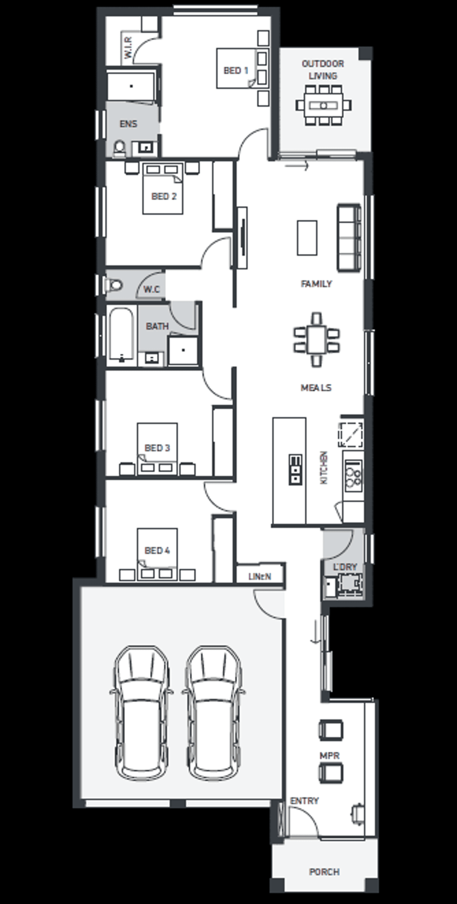 Floorplan of Homely house listing, 30 Blackwell Street, Hillcrest QLD 4118