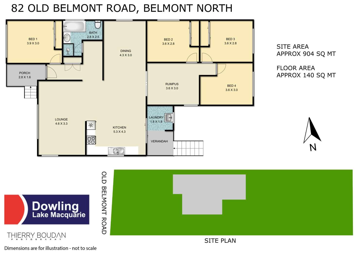 Floorplan of Homely house listing, 82 Old Belmont Road, Belmont North NSW 2280