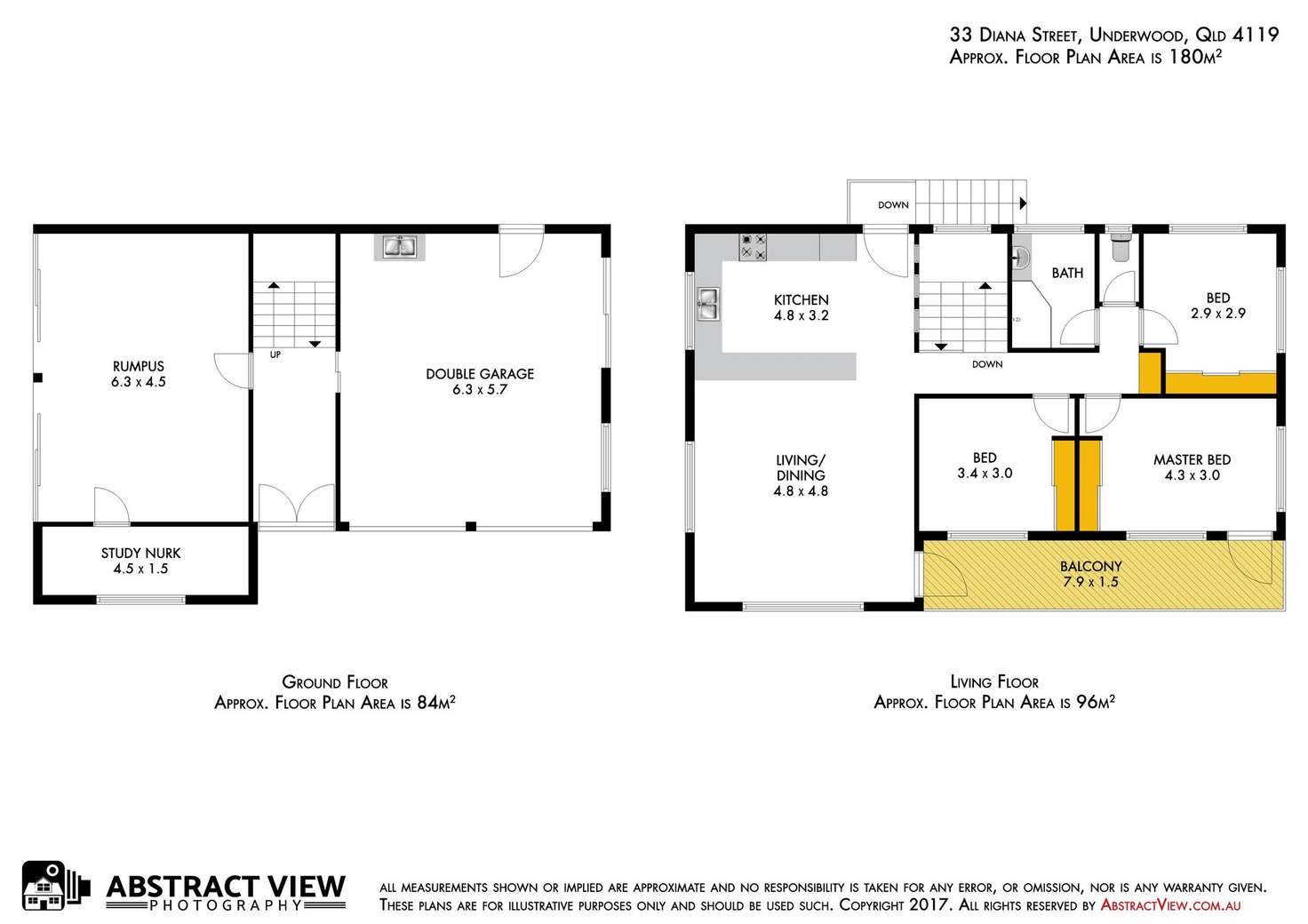 Floorplan of Homely house listing, 33 Diana Street, Underwood QLD 4119