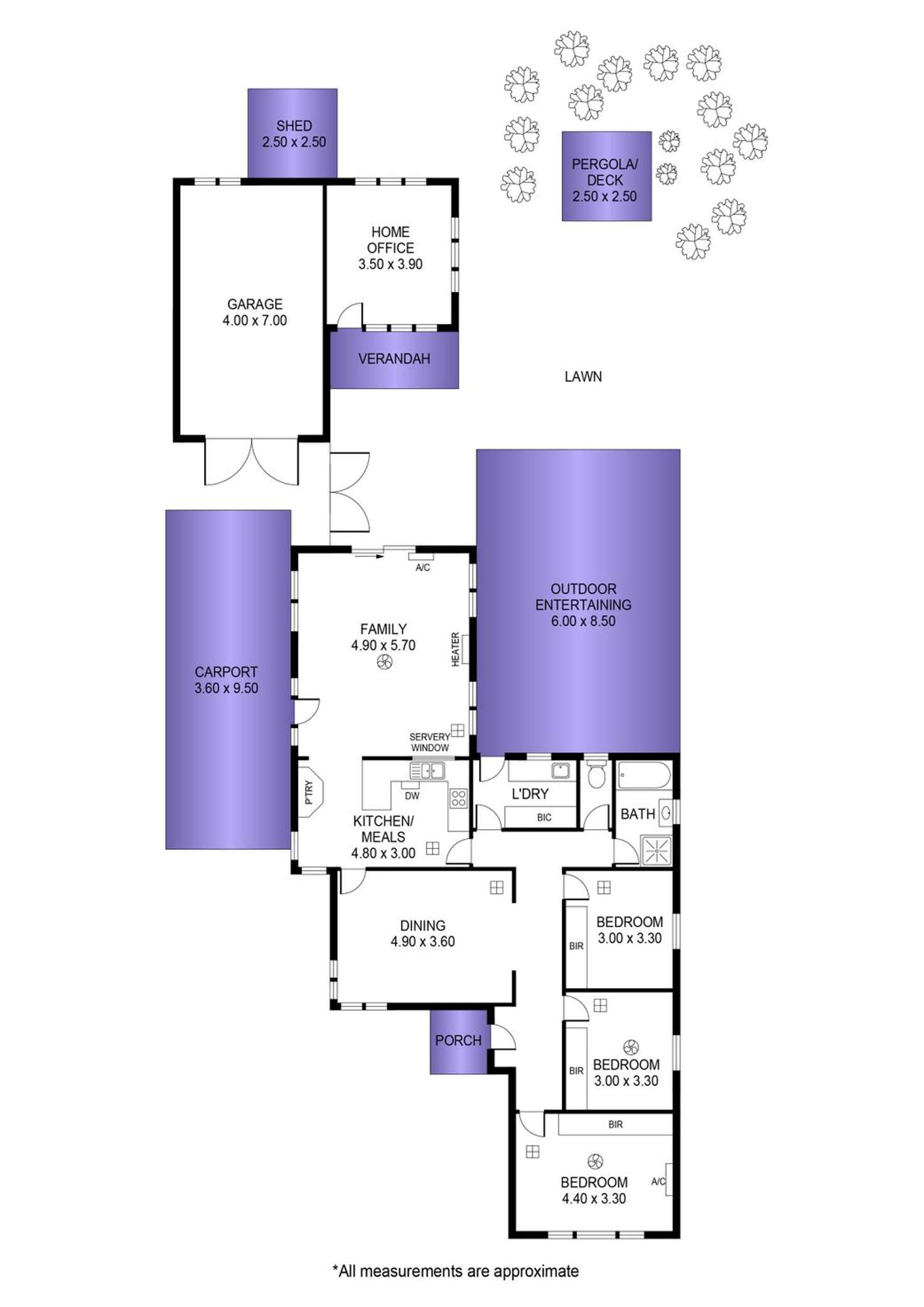 Floorplan of Homely house listing, 9 Francis Avenue, Broadview SA 5083