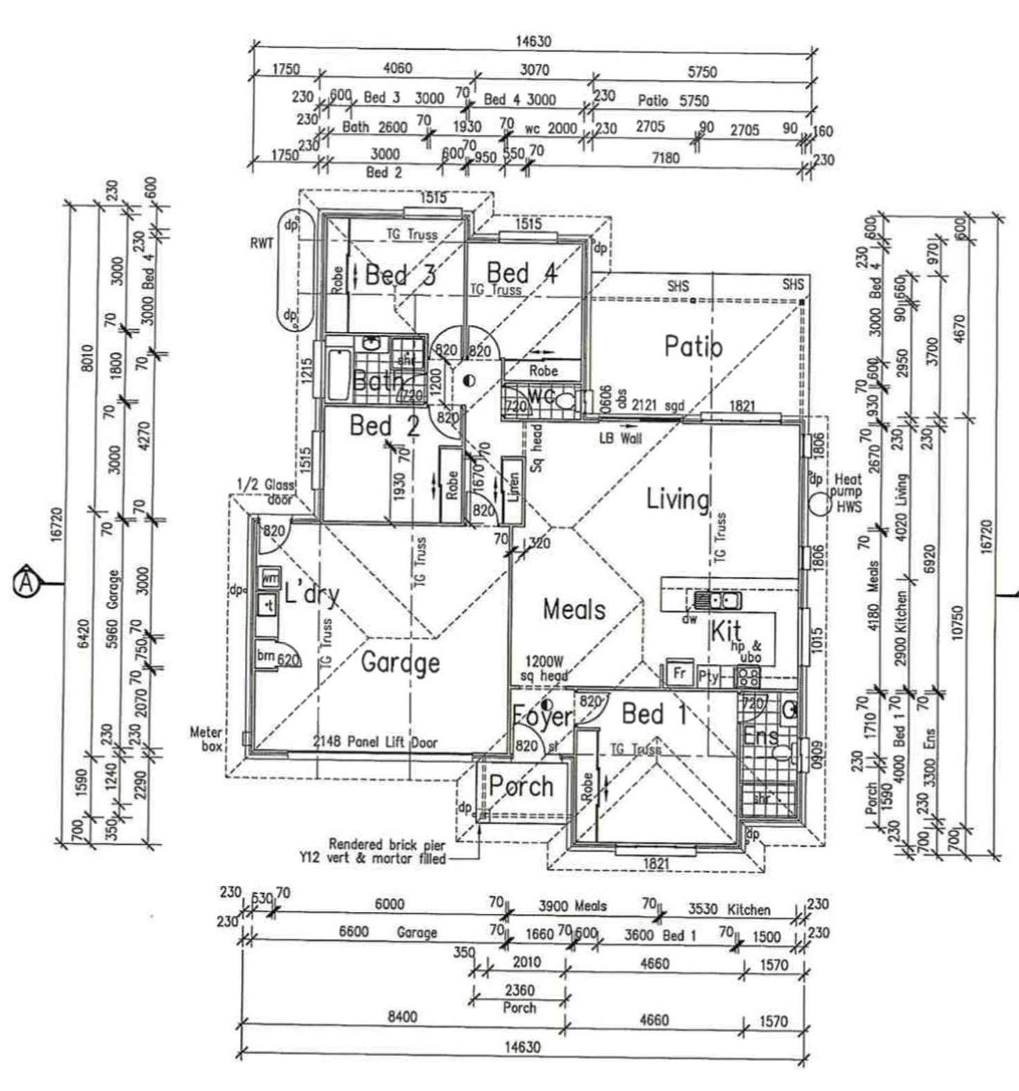 Floorplan of Homely house listing, 26 SKYLINE CIRCUIT, Bahrs Scrub QLD 4207