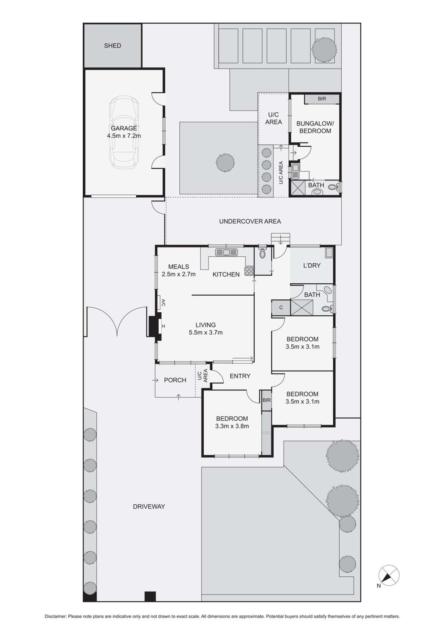 Floorplan of Homely house listing, 28 Rhonda Street, Avondale Heights VIC 3034