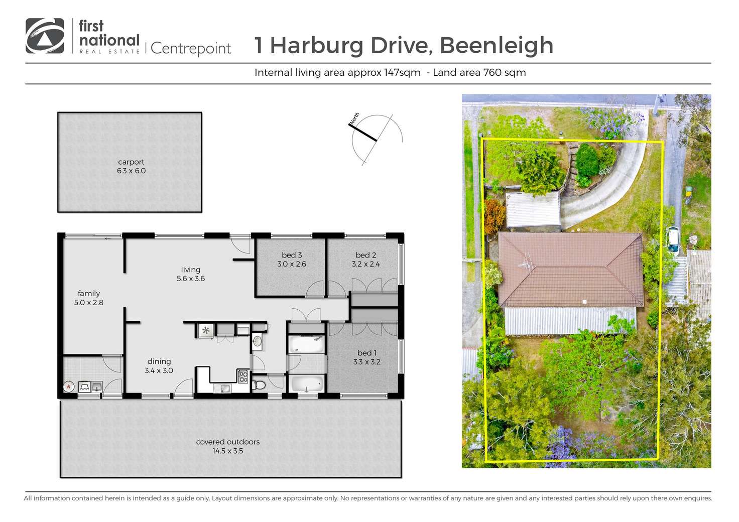 Floorplan of Homely house listing, 14 Harburg Drive, Beenleigh QLD 4207